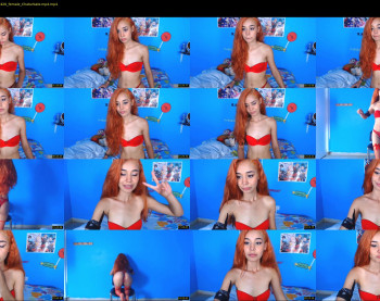 candyred88 — 30 minute Chaturbate female cam show recording, 720p, Nov 6, 2019