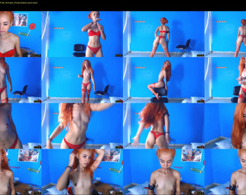candyred88 — 24 minute Chaturbate female cam show recording, 720p, Nov 6, 2019