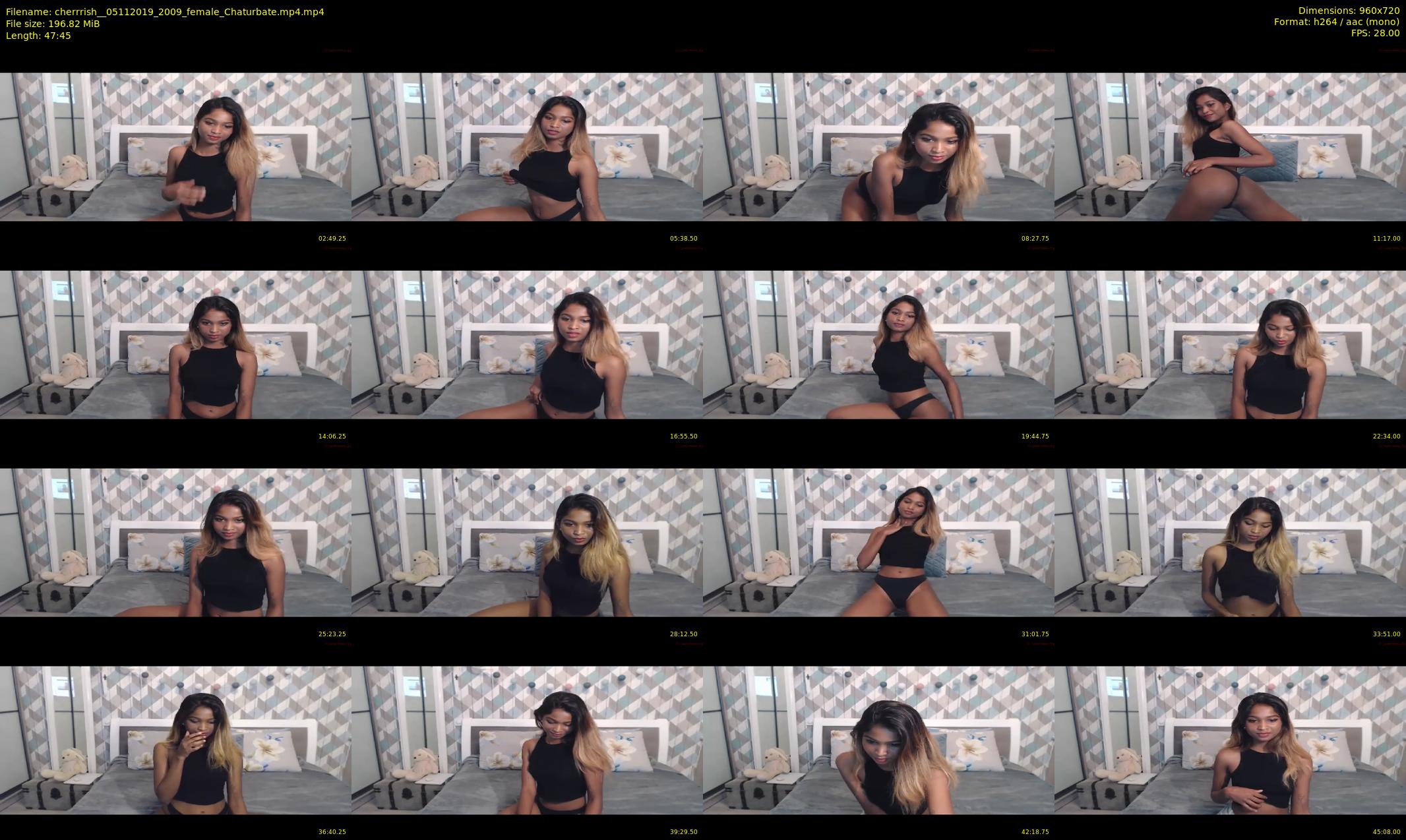 cherrrish_ — 48 minute Chaturbate female cam show recording, 720p, Nov 5, 2019