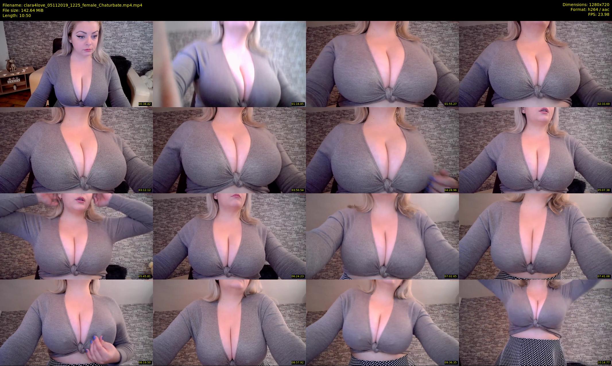 clara4love — 11 minute Chaturbate female cam show recording, 720p, Nov 5, 2019