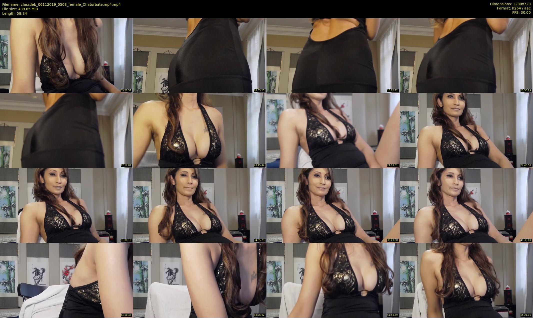 classdeb — 59 minute Chaturbate female cam show recording, 720p, Nov 6, 2019