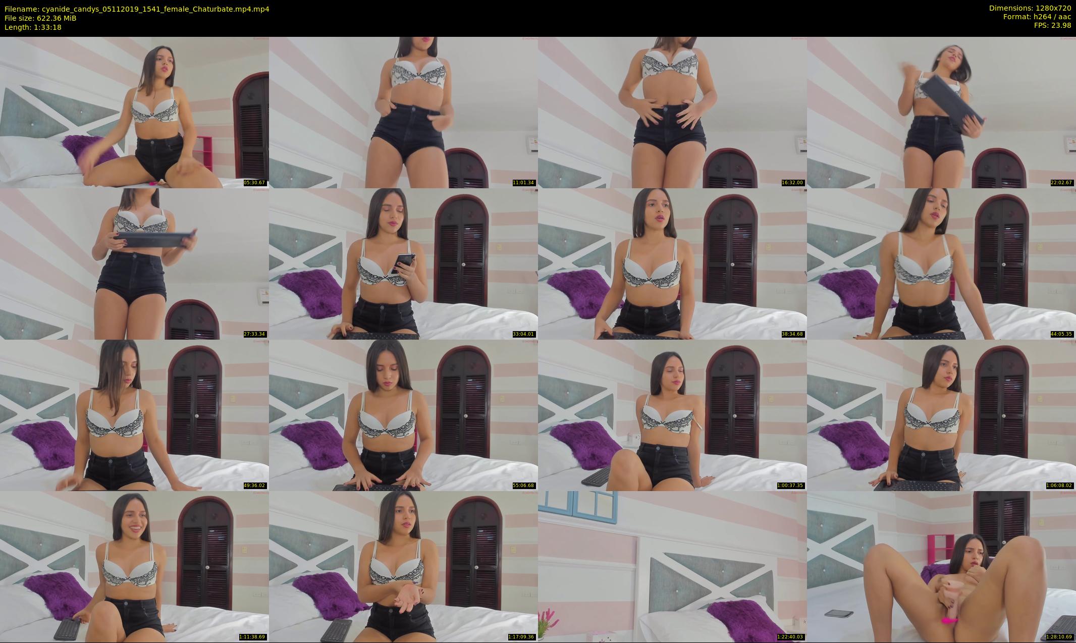 cyanide_candys — 94 minute Chaturbate female cam show recording, 720p, Nov 5, 2019