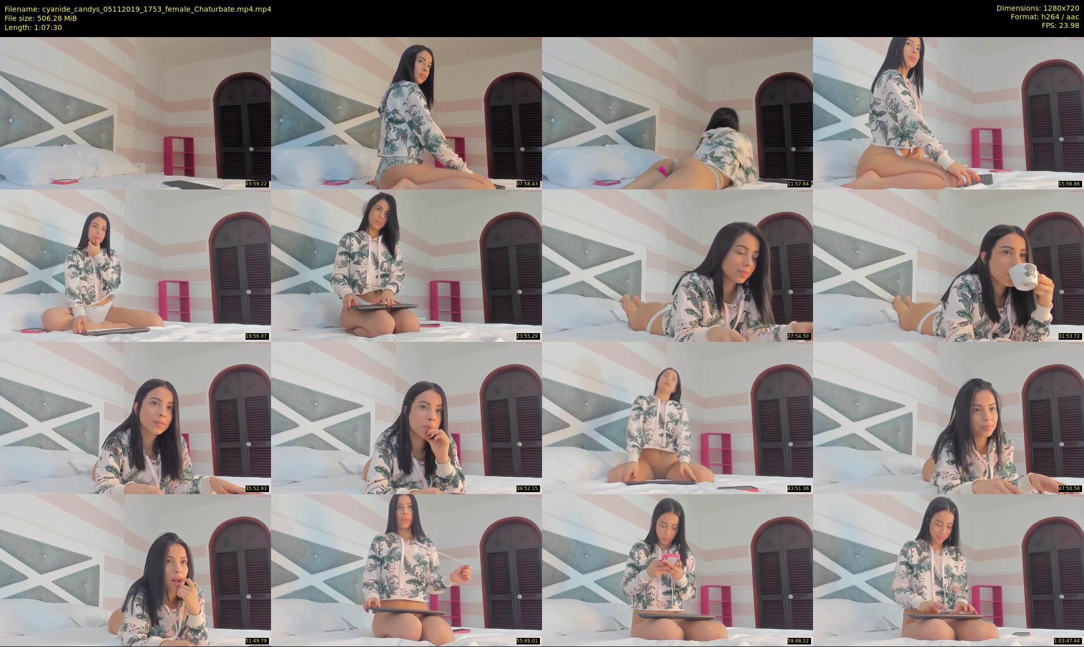 cyanide_candys — 68 minute Chaturbate female cam show recording, 720p, Nov 5, 2019