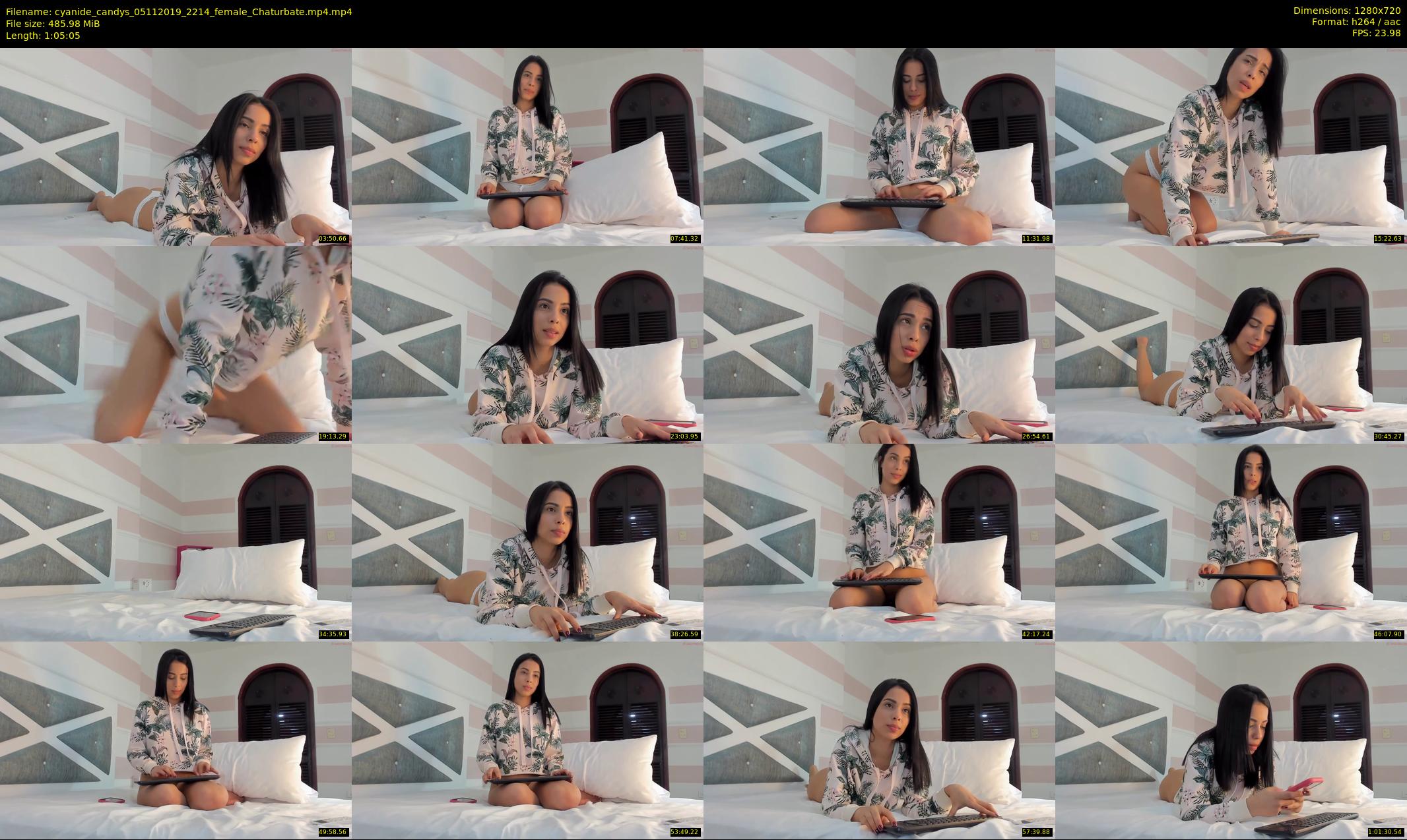 cyanide_candys — 66 minute Chaturbate female cam show recording, 720p, Nov 5, 2019