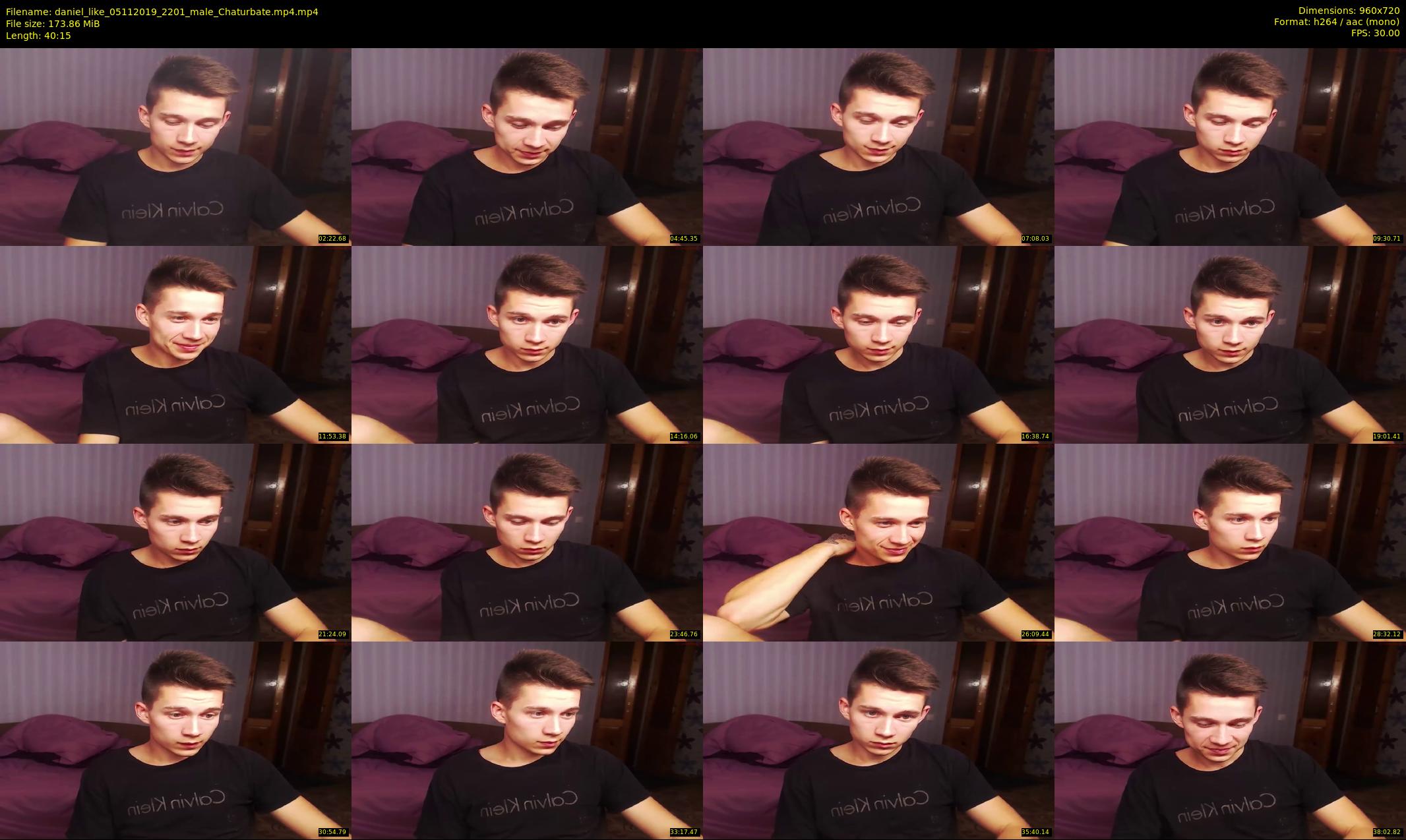 daniel_like — 41 minute Chaturbate male cam show recording, 720p, Nov 5, 2019