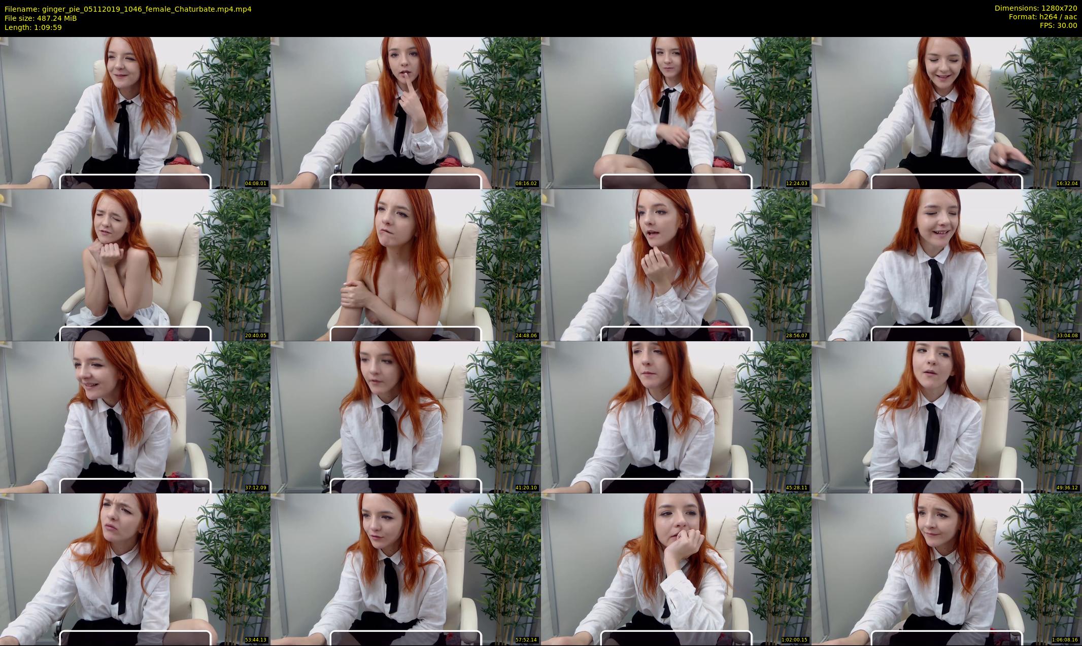 ginger_pie — 70 minute Chaturbate female cam show recording, 720p, Nov 5, 2019