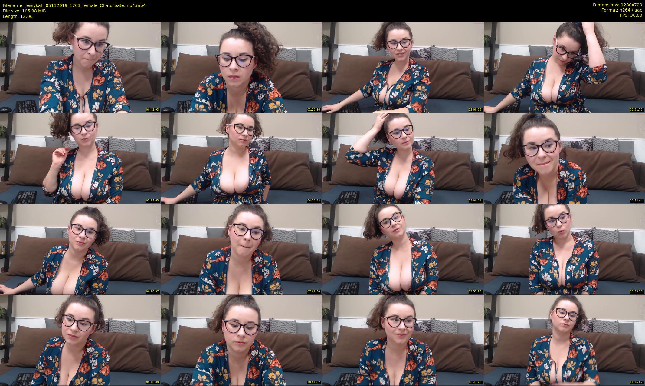 jessykah — 13 minute Chaturbate female cam show recording, 720p, Nov 5, 2019