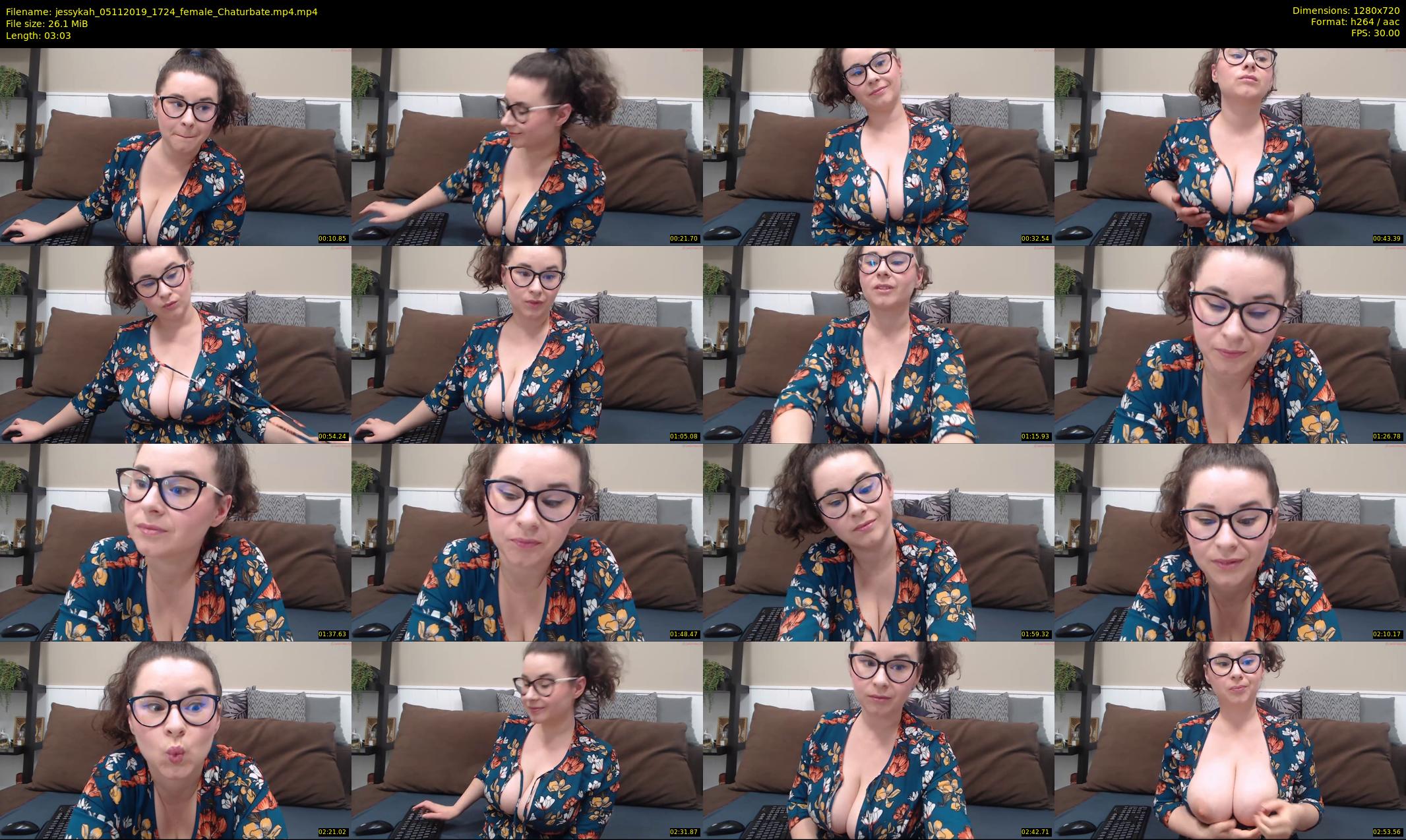 jessykah — 4 minute Chaturbate female cam show recording, 720p, Nov 5, 2019