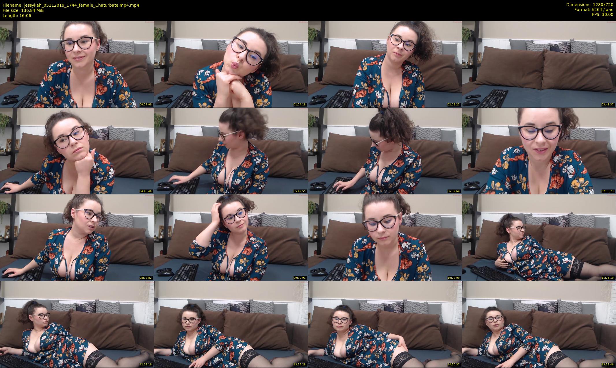 jessykah — 17 minute Chaturbate female cam show recording, 720p, Nov 5, 2019