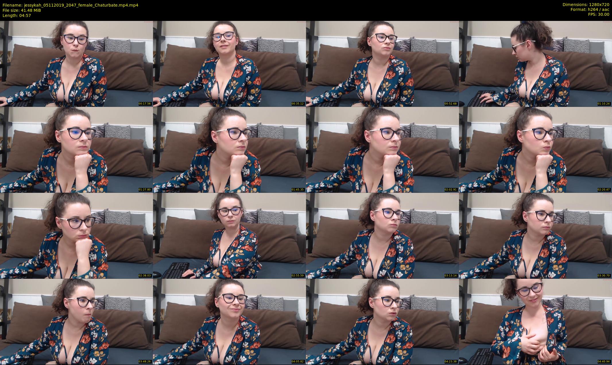 jessykah — 5 minute Chaturbate female cam show recording, 720p, Nov 5, 2019