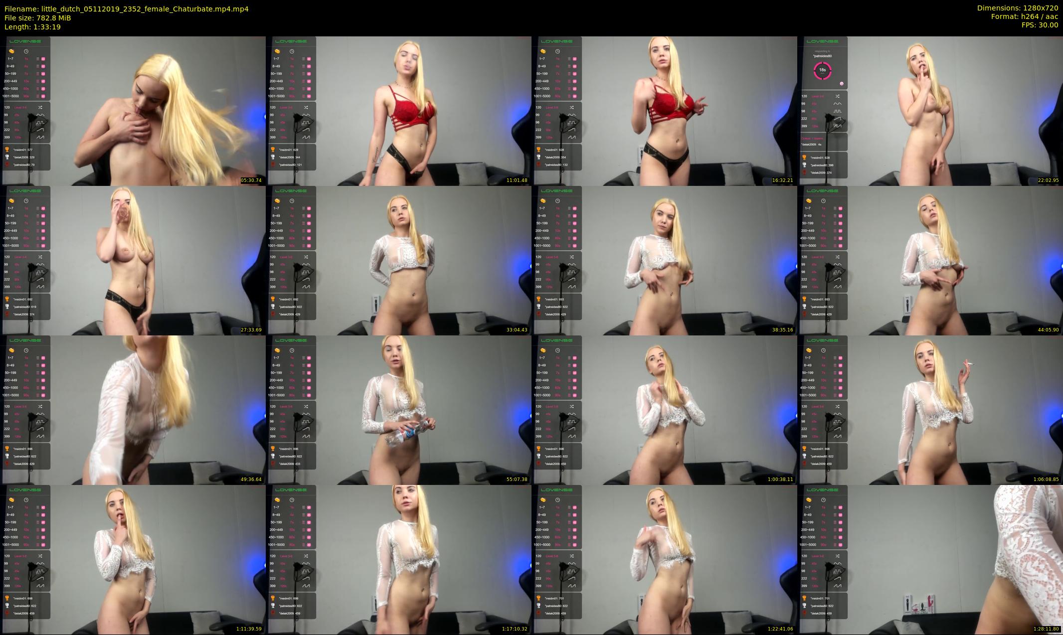 little_dutch — 94 minute Chaturbate female cam show recording, 720p, Nov 5, 2019