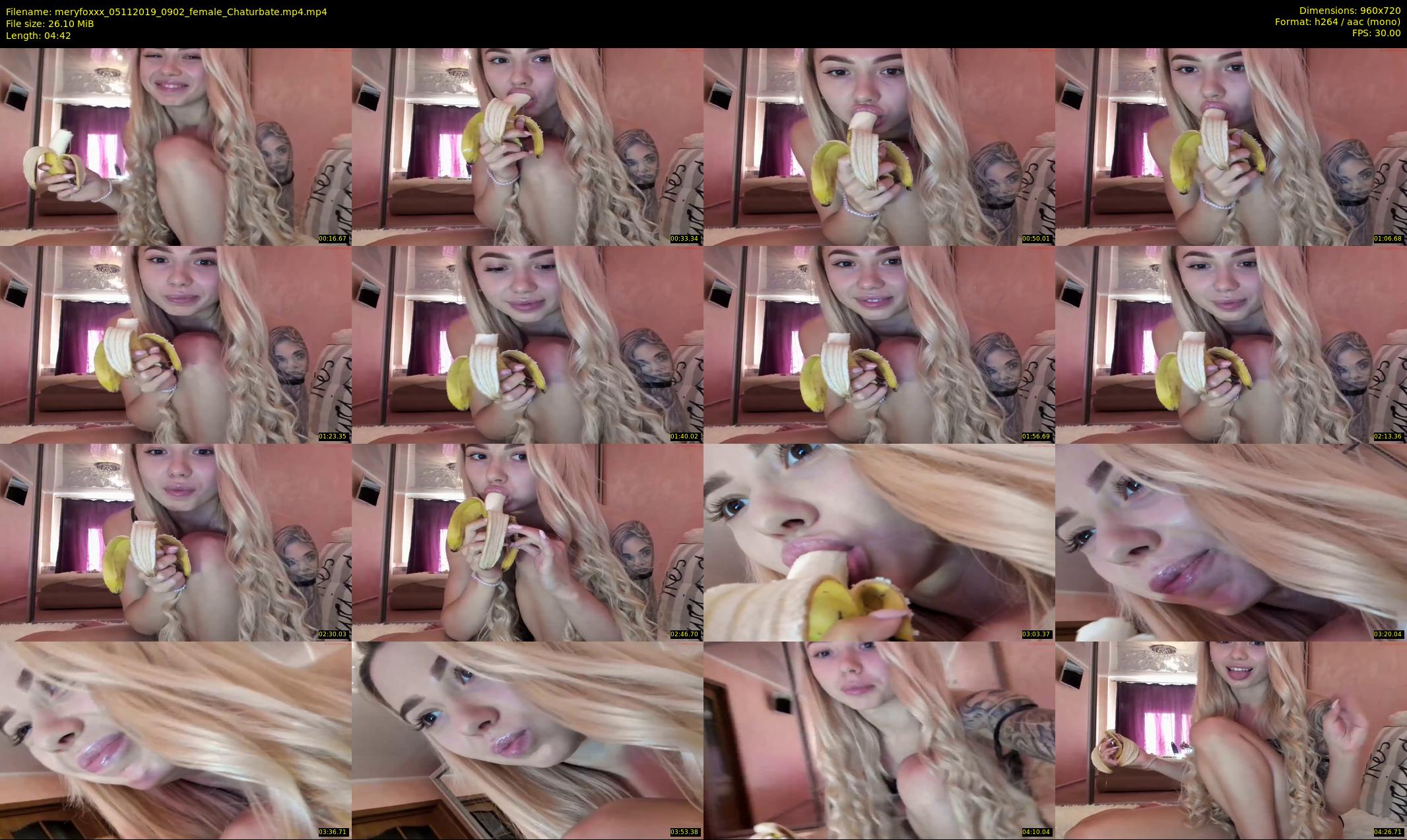 meryfoxxx — 5 minute Chaturbate female cam show recording, 720p, Nov 5, 2019