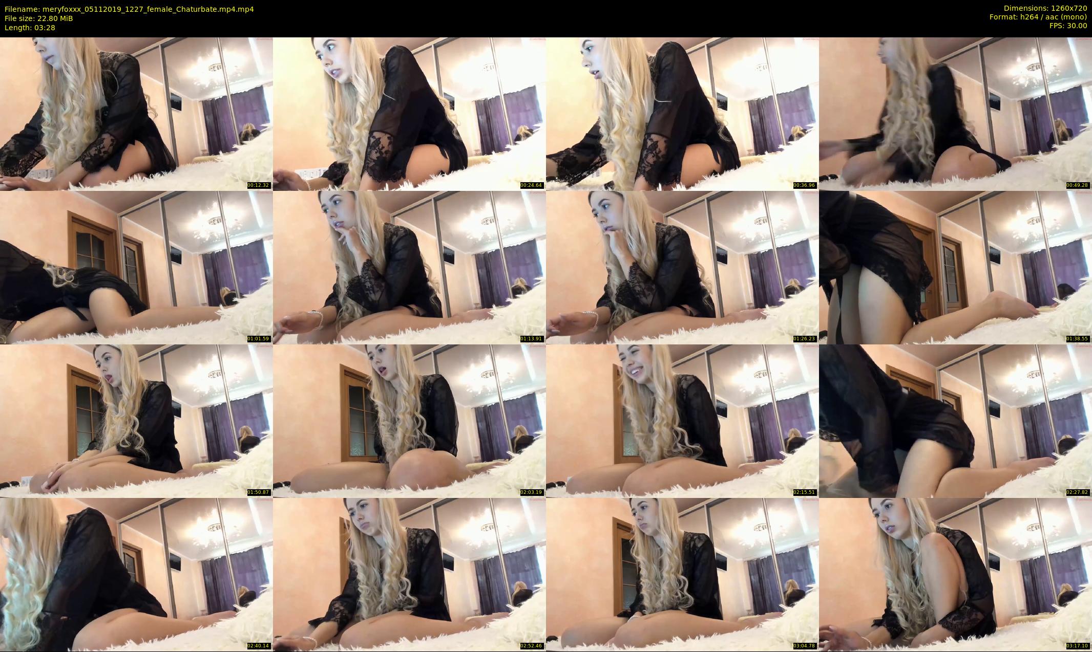 meryfoxxx — 4 minute Chaturbate female cam show recording, 720p, Nov 5, 2019