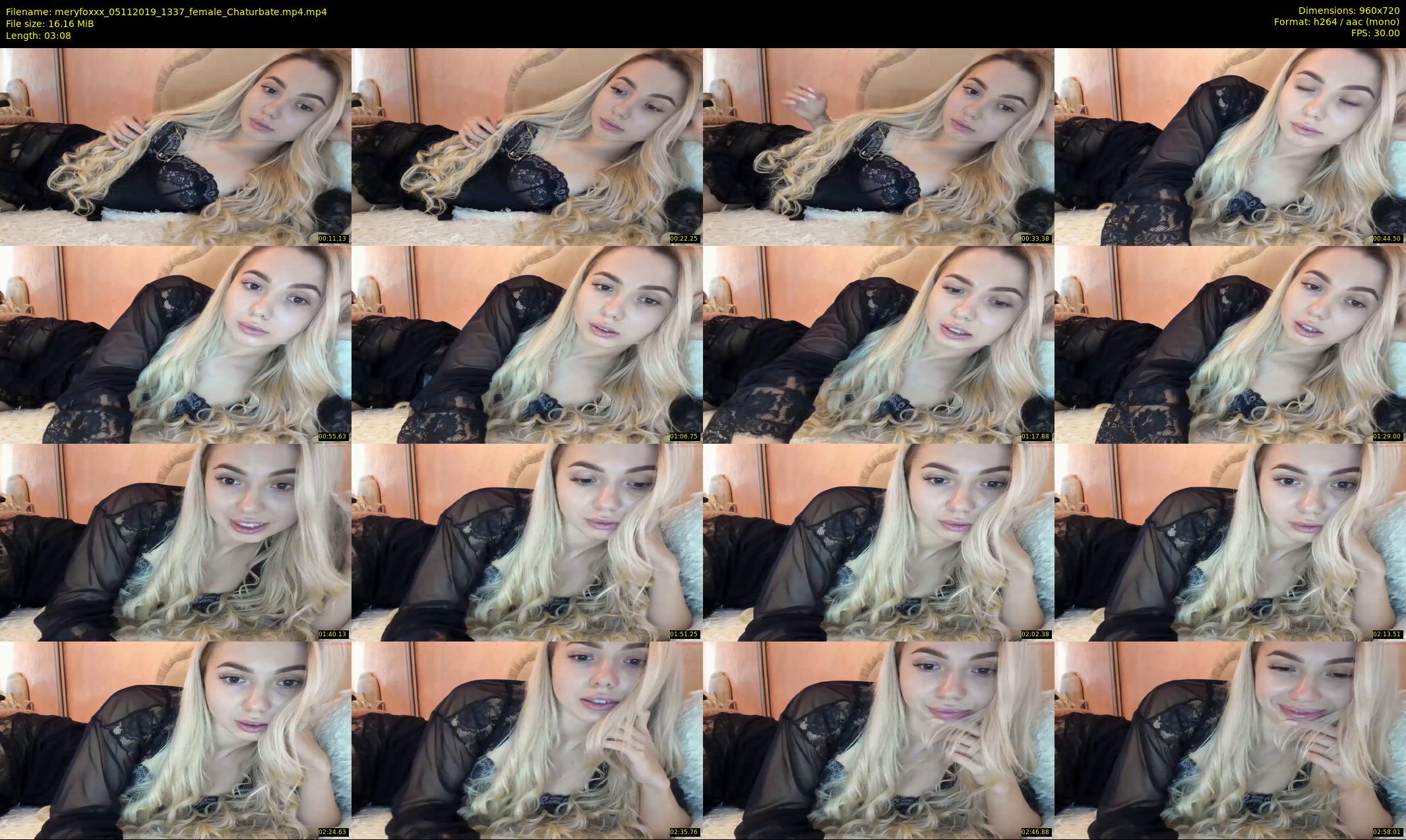 meryfoxxx — 4 minute Chaturbate female cam show recording, 720p, Nov 5, 2019