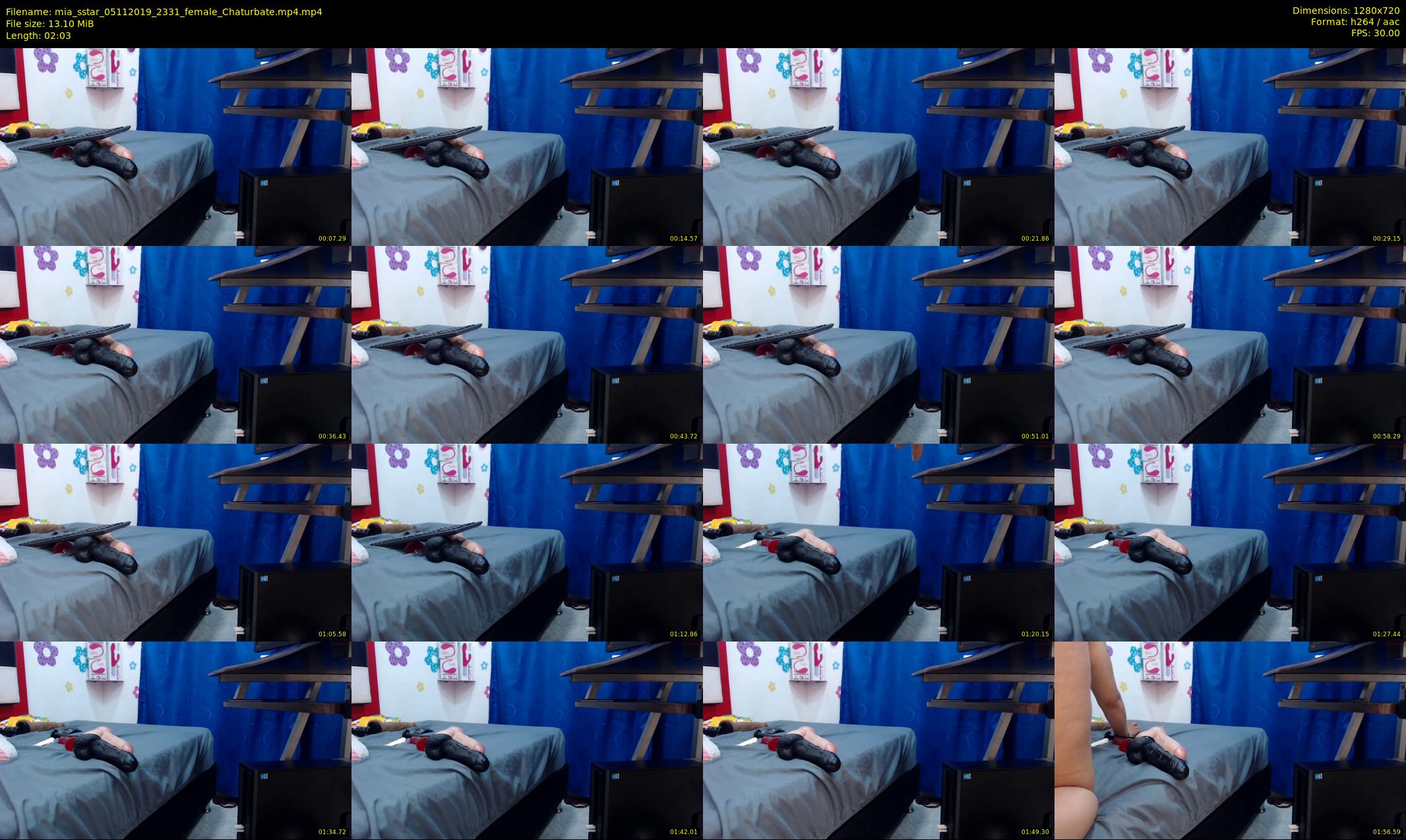 mia_sstar — 3 minute Chaturbate female cam show recording, 720p, Nov 5, 2019