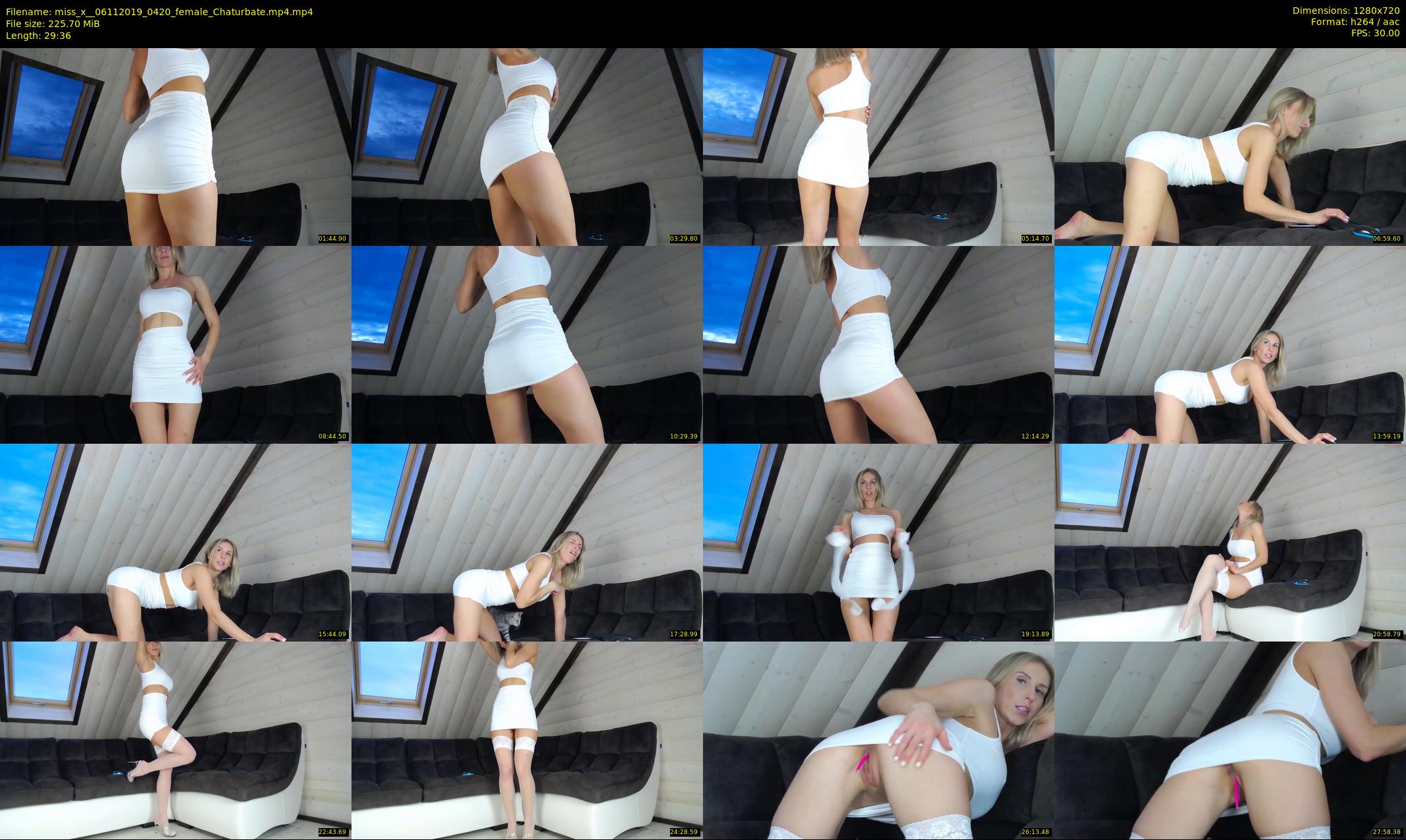 miss_x_ — 30 minute Chaturbate female cam show recording, 720p, Nov 6, 2019