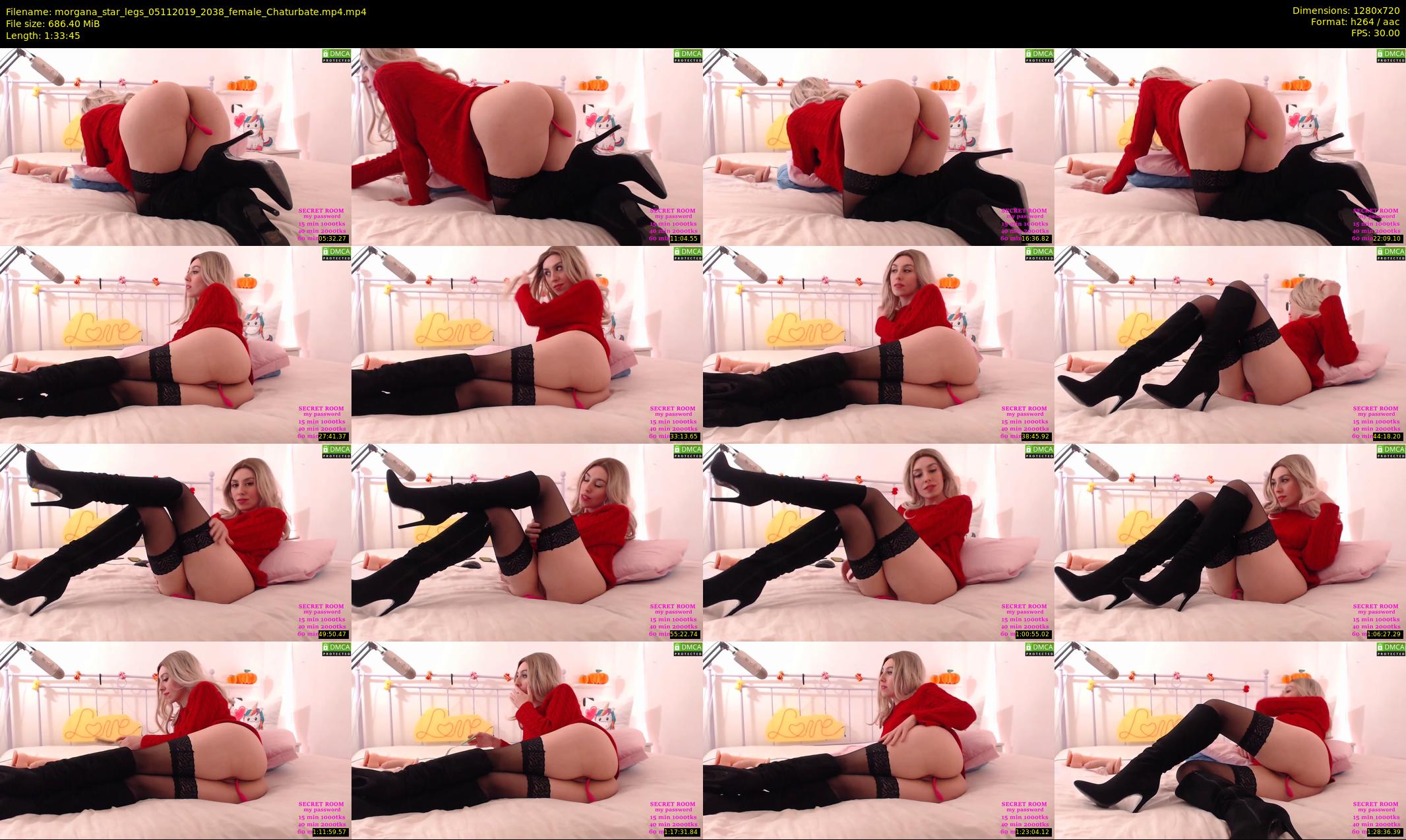 morgana_star_legs — 94 minute Chaturbate female cam show recording, 720p, Nov 5, 2019
