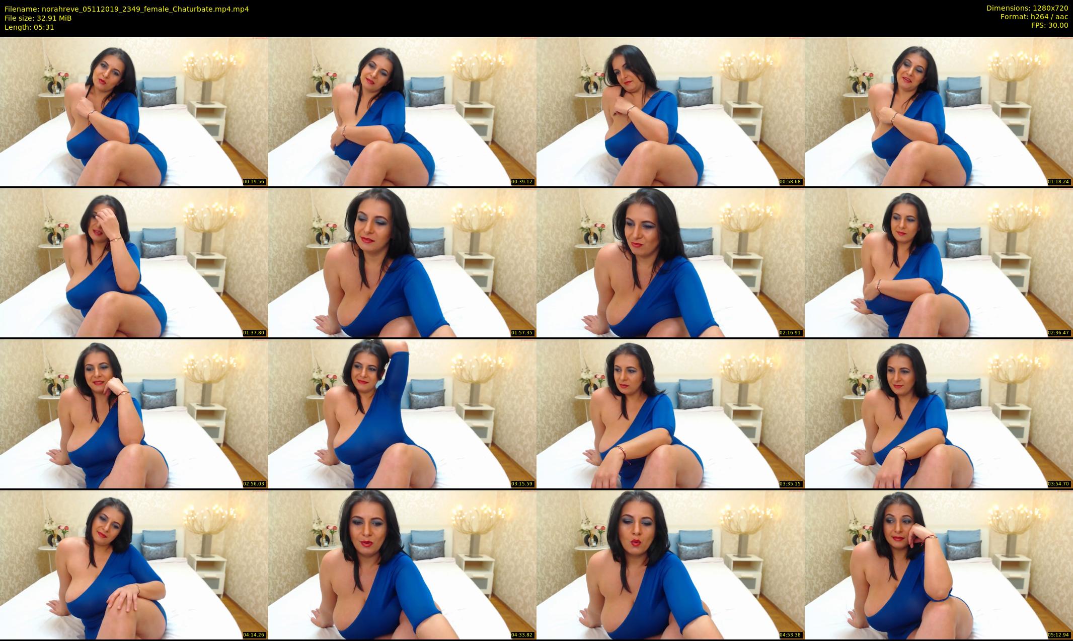 norahreve — 6 minute Chaturbate female cam show recording, 720p, Nov 5, 2019