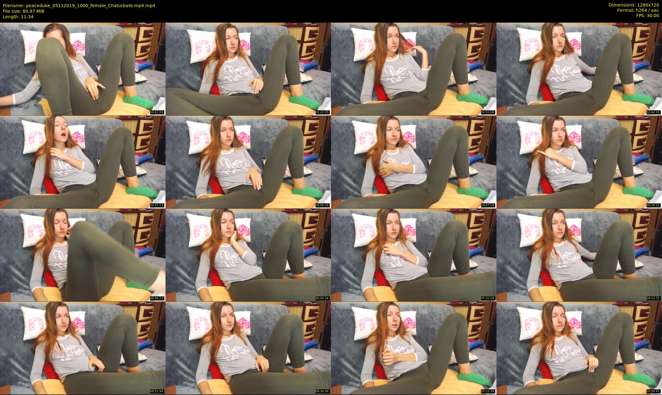 peaceduke — 12 minute Chaturbate female cam show recording, 720p, Nov 5, 2019