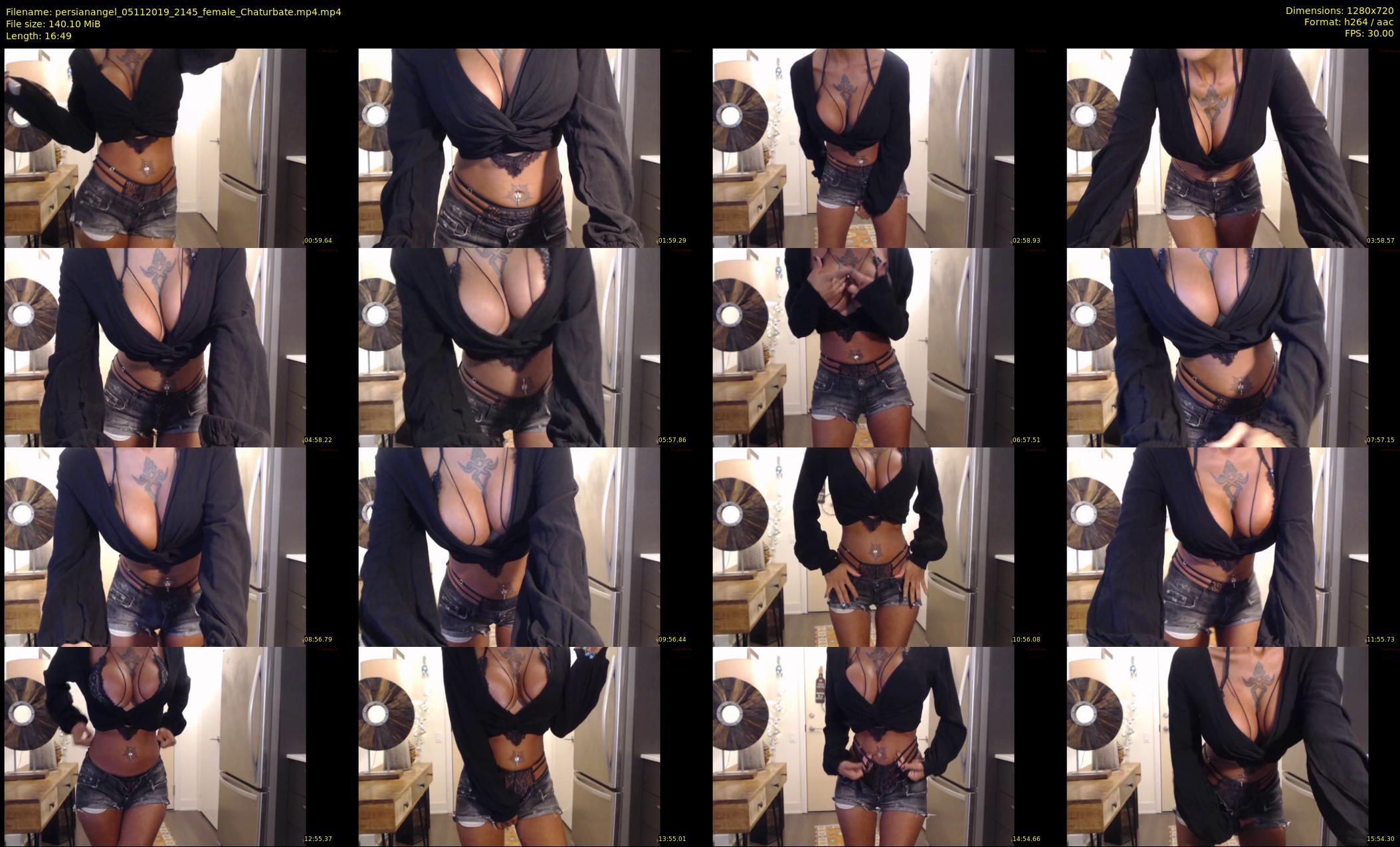 persianangel — 17 minute Chaturbate female cam show recording, 720p, Nov 5, 2019