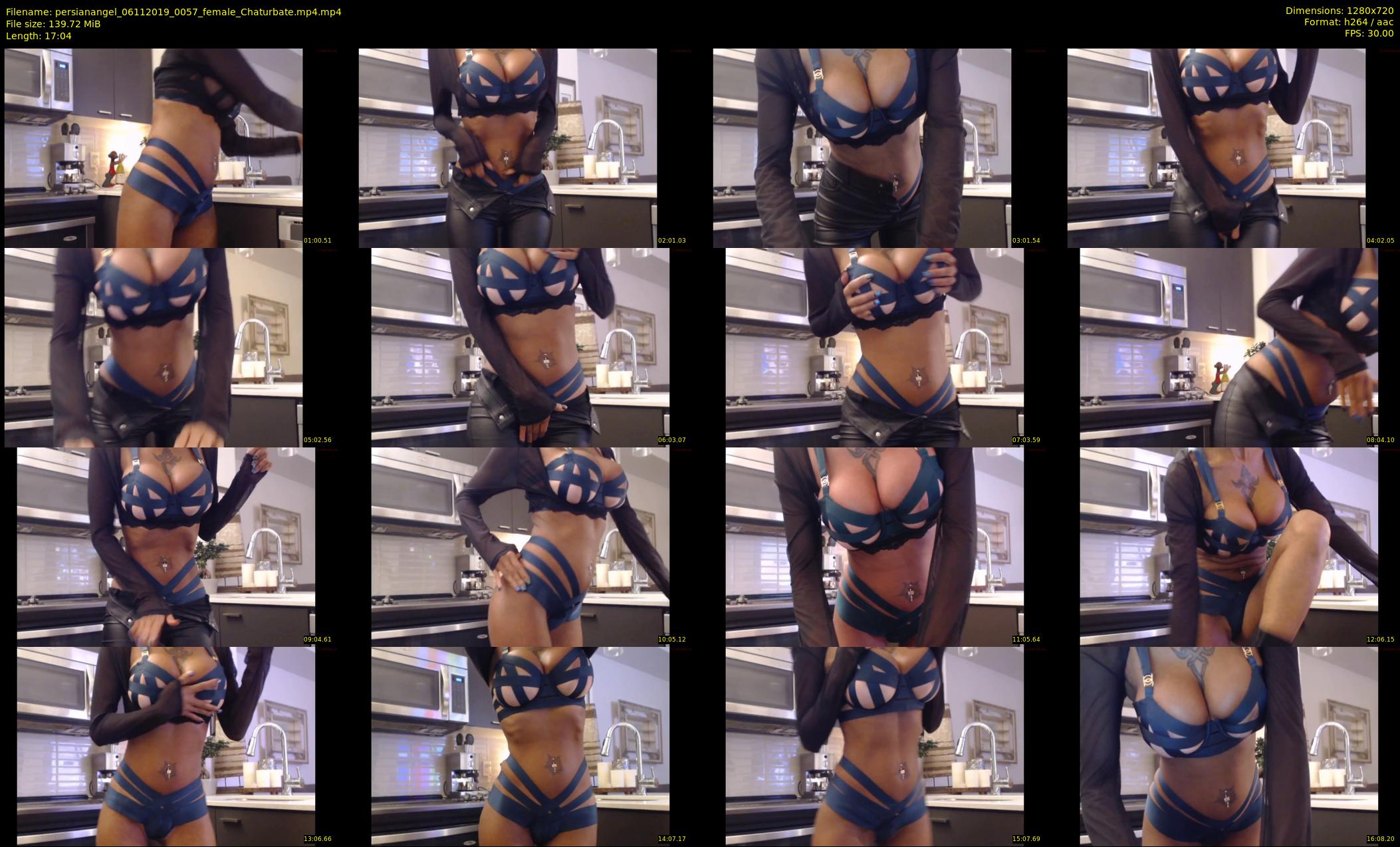 persianangel — 18 minute Chaturbate female cam show recording, 720p, Nov 6, 2019