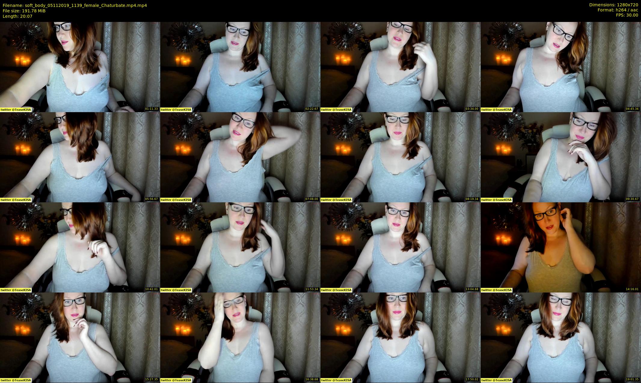 soft_body — 21 minute Chaturbate female cam show recording, 720p, Nov 5, 2019