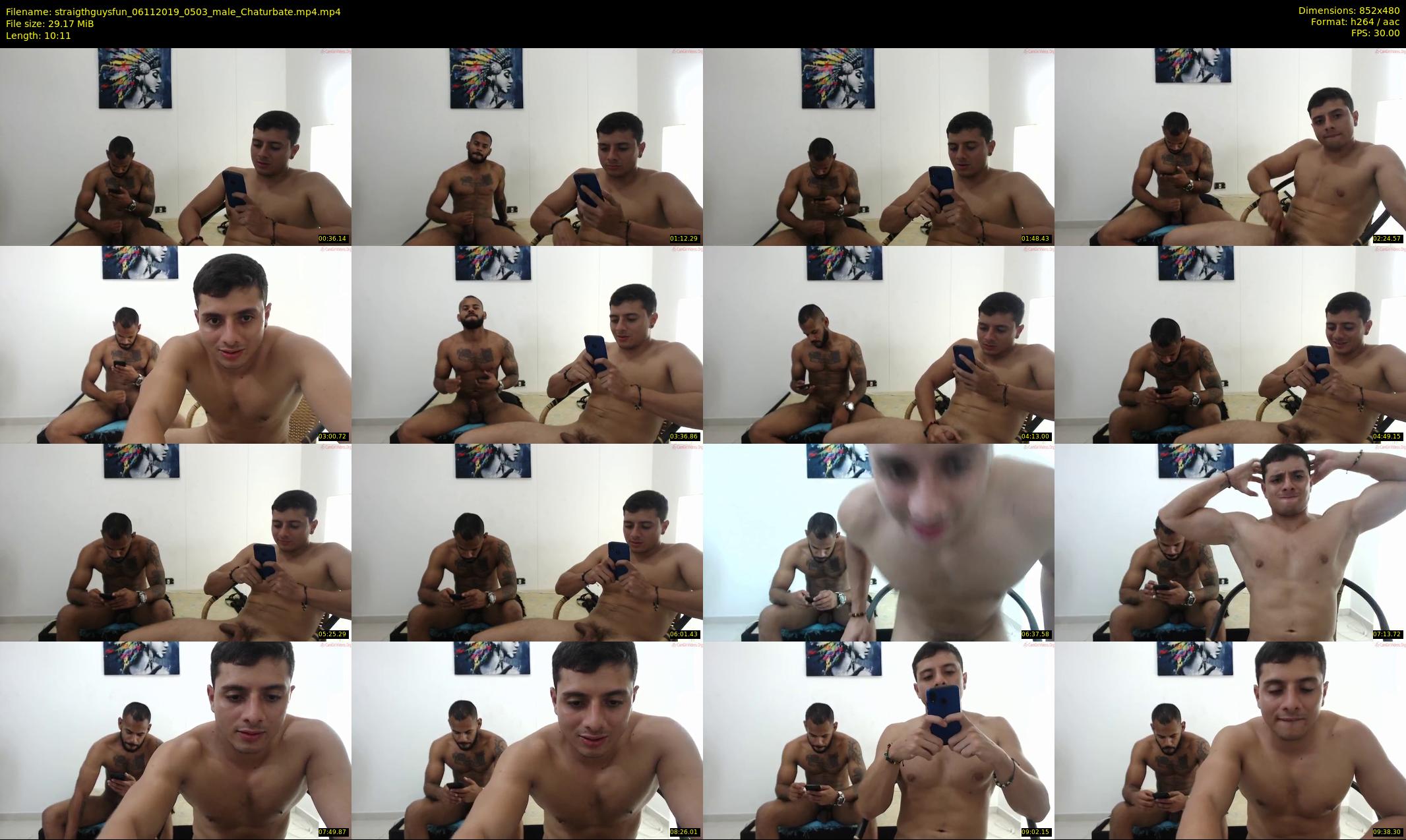 straigthguysfun — 11 minute Chaturbate male cam show recording, 480p, Nov 6, 2019