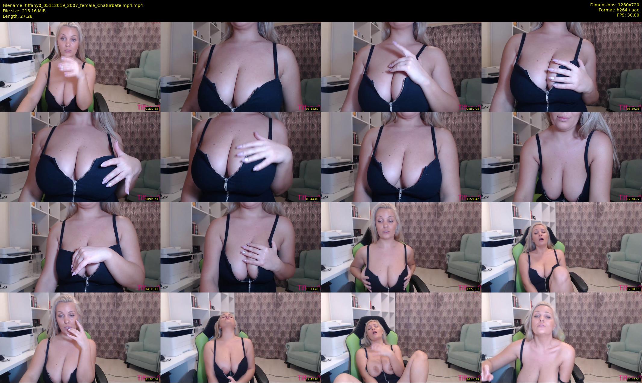 tiffany0 — 28 minute Chaturbate female cam show recording, 720p, Nov 5, 2019