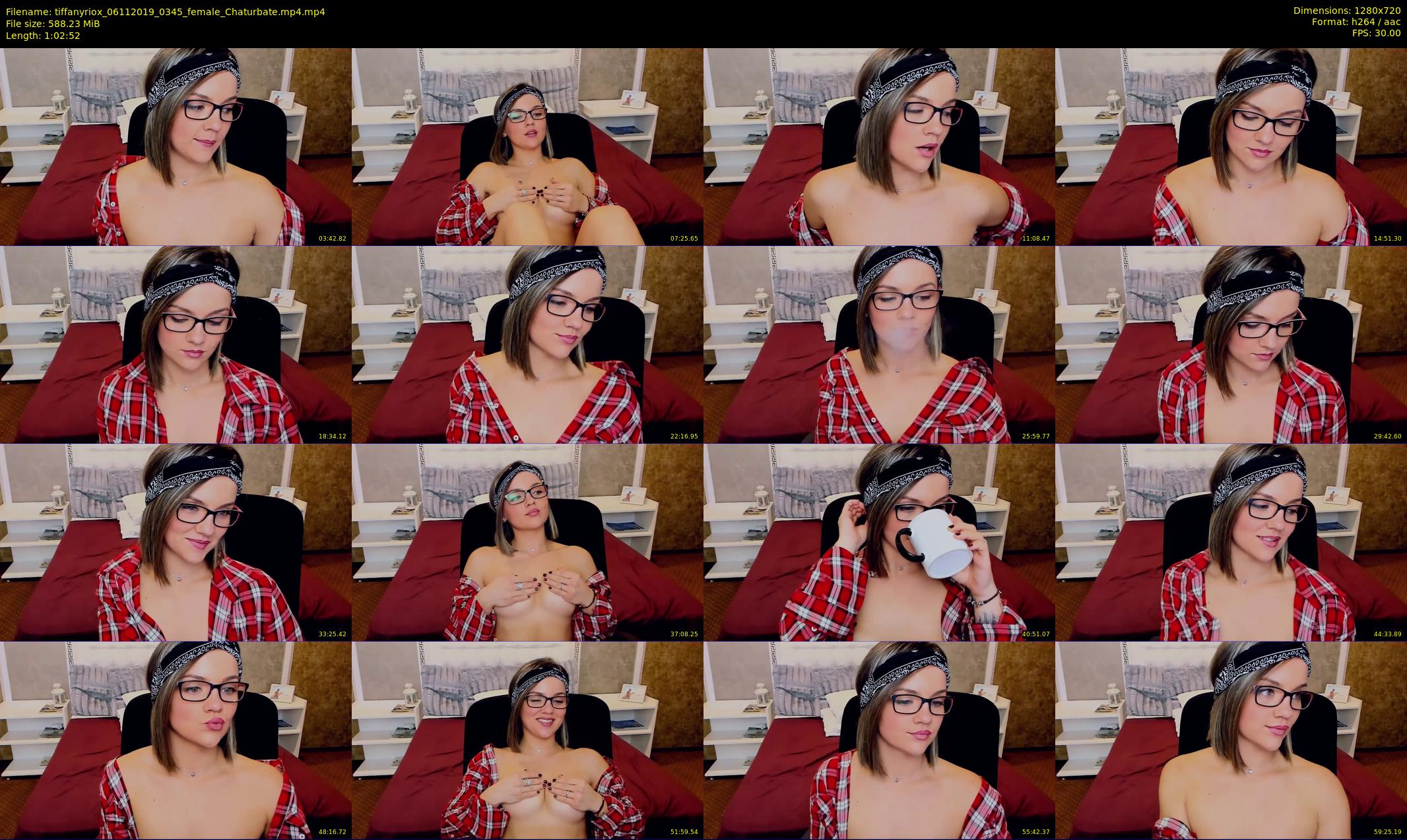 tiffanyriox — 63 minute Chaturbate female cam show recording, 720p, Nov 6, 2019