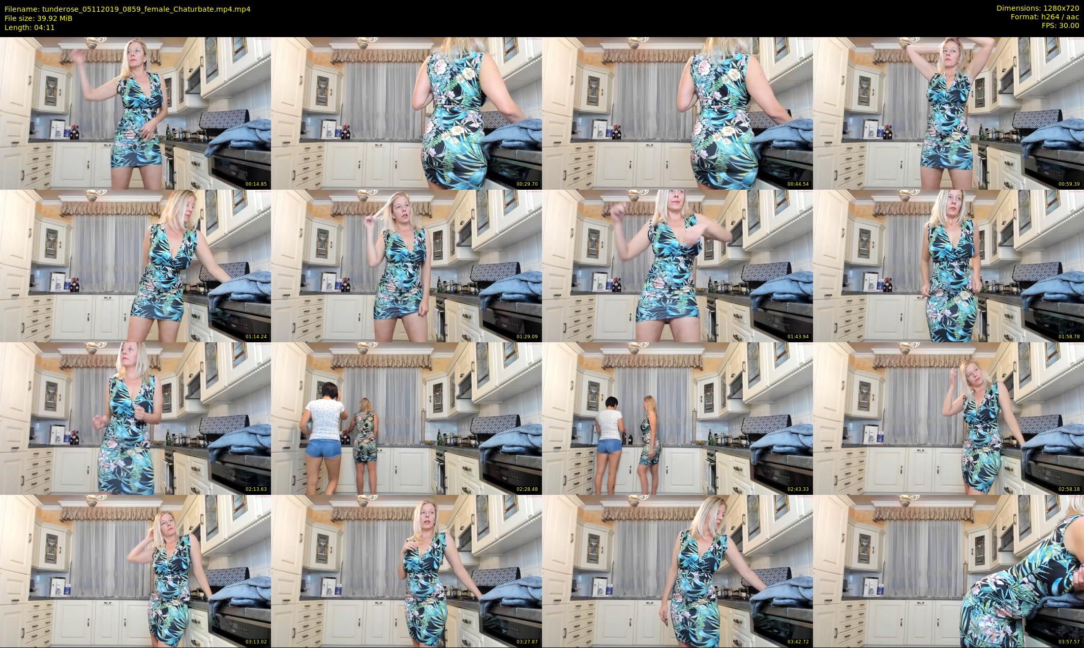 tunderose — 5 minute Chaturbate female cam show recording, 720p, Nov 5, 2019