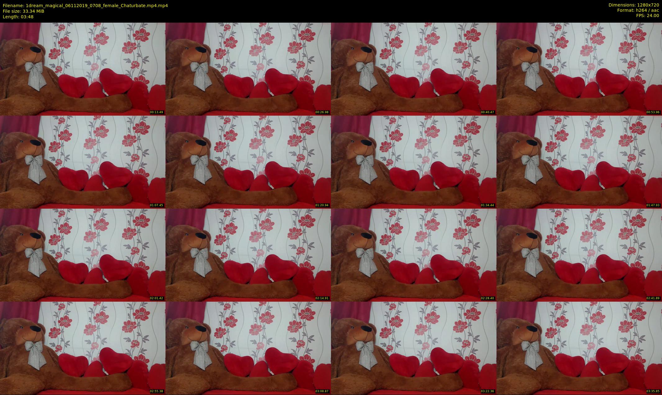 1dream_magical — 4 minute Chaturbate female cam show recording, 720p, Nov 6, 2019