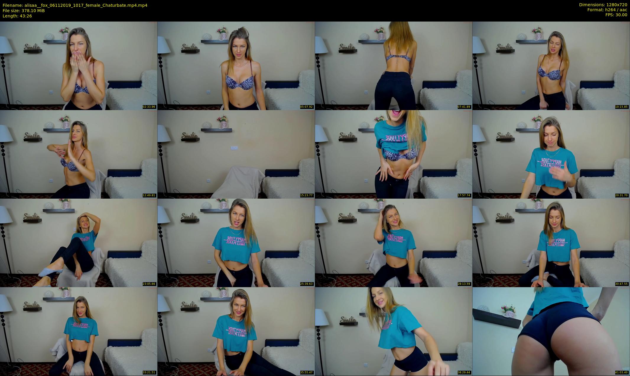 alisaa__fox — 44 minute Chaturbate female cam show recording, 720p, Nov 6, 2019