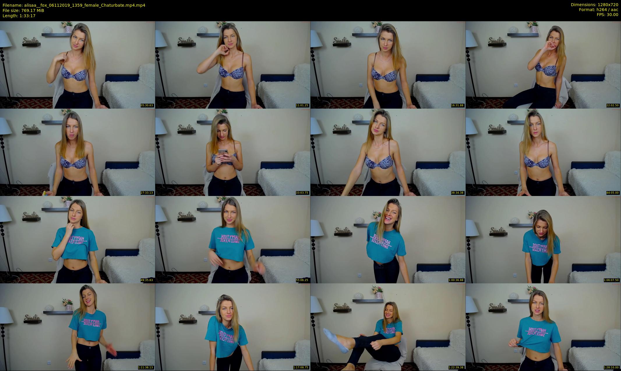 alisaa__fox — 94 minute Chaturbate female cam show recording, 720p, Nov 6, 2019