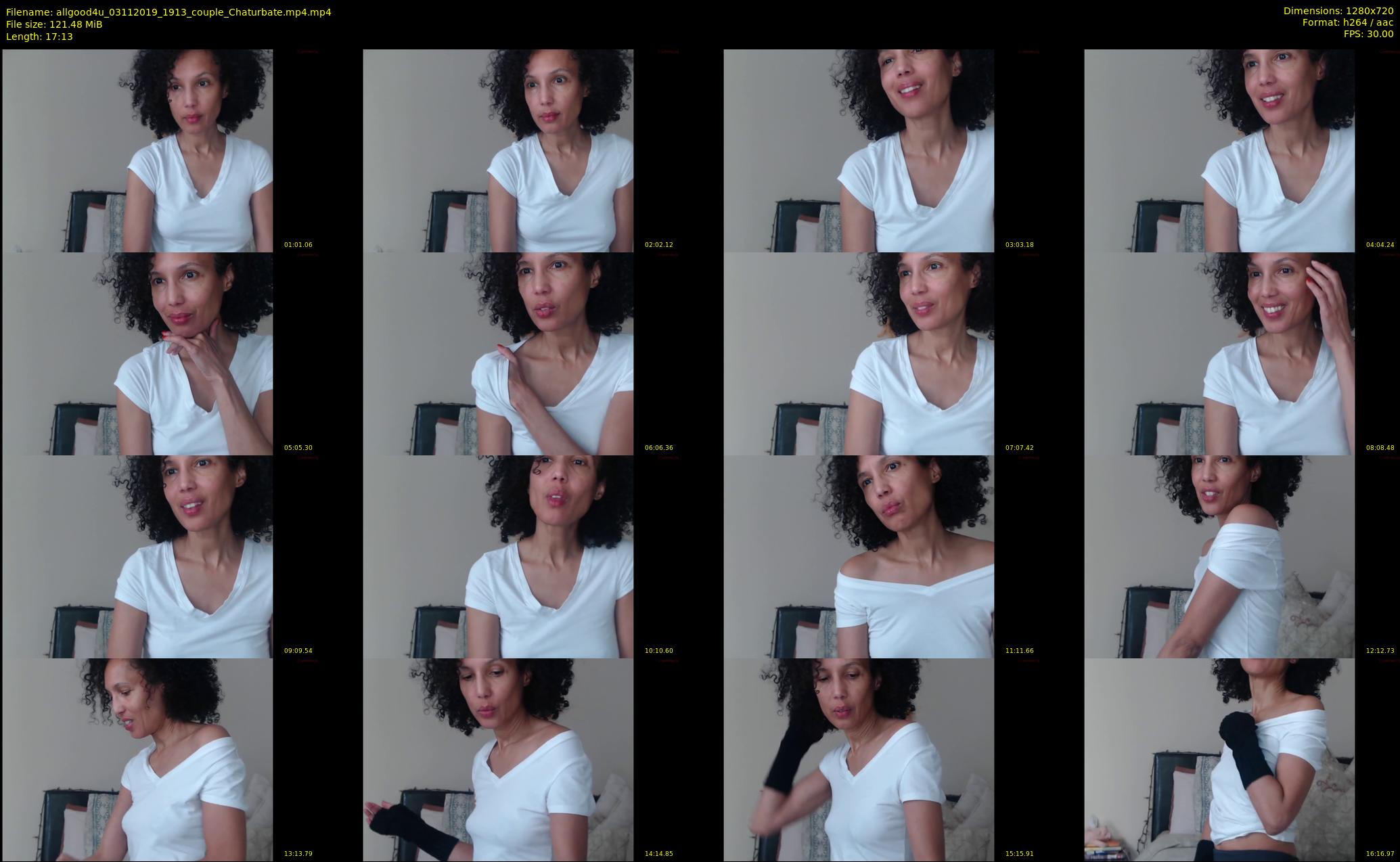 allgood4u — 18 minute Chaturbate couple cam show recording, 720p, Nov 3, 2019