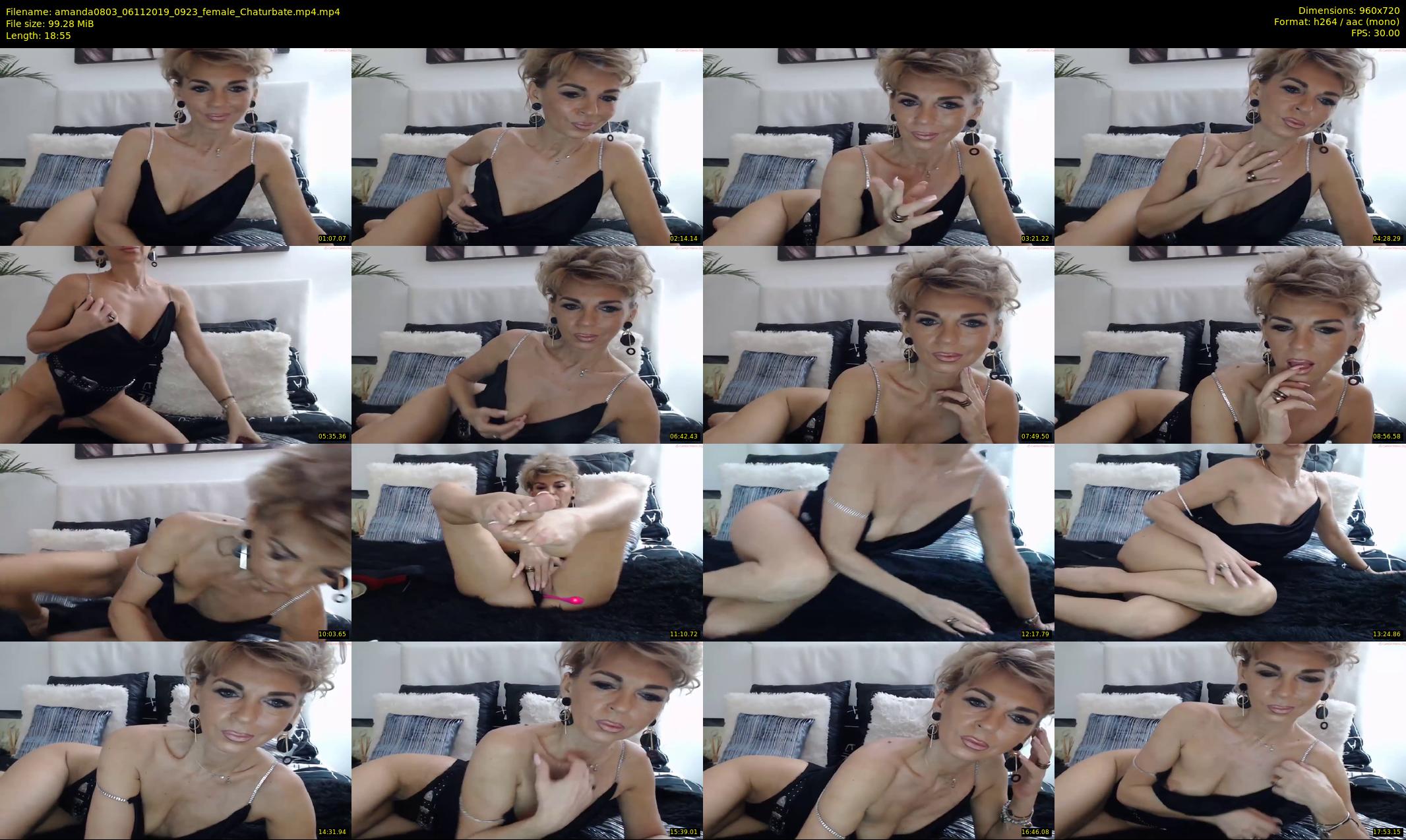 amanda0803 — 19 minute Chaturbate female cam show recording, 720p, Nov 6, 2019