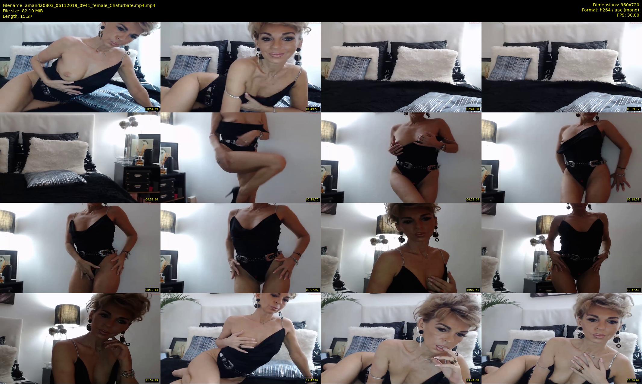 amanda0803 — 16 minute Chaturbate female cam show recording, 720p, Nov 6, 2019