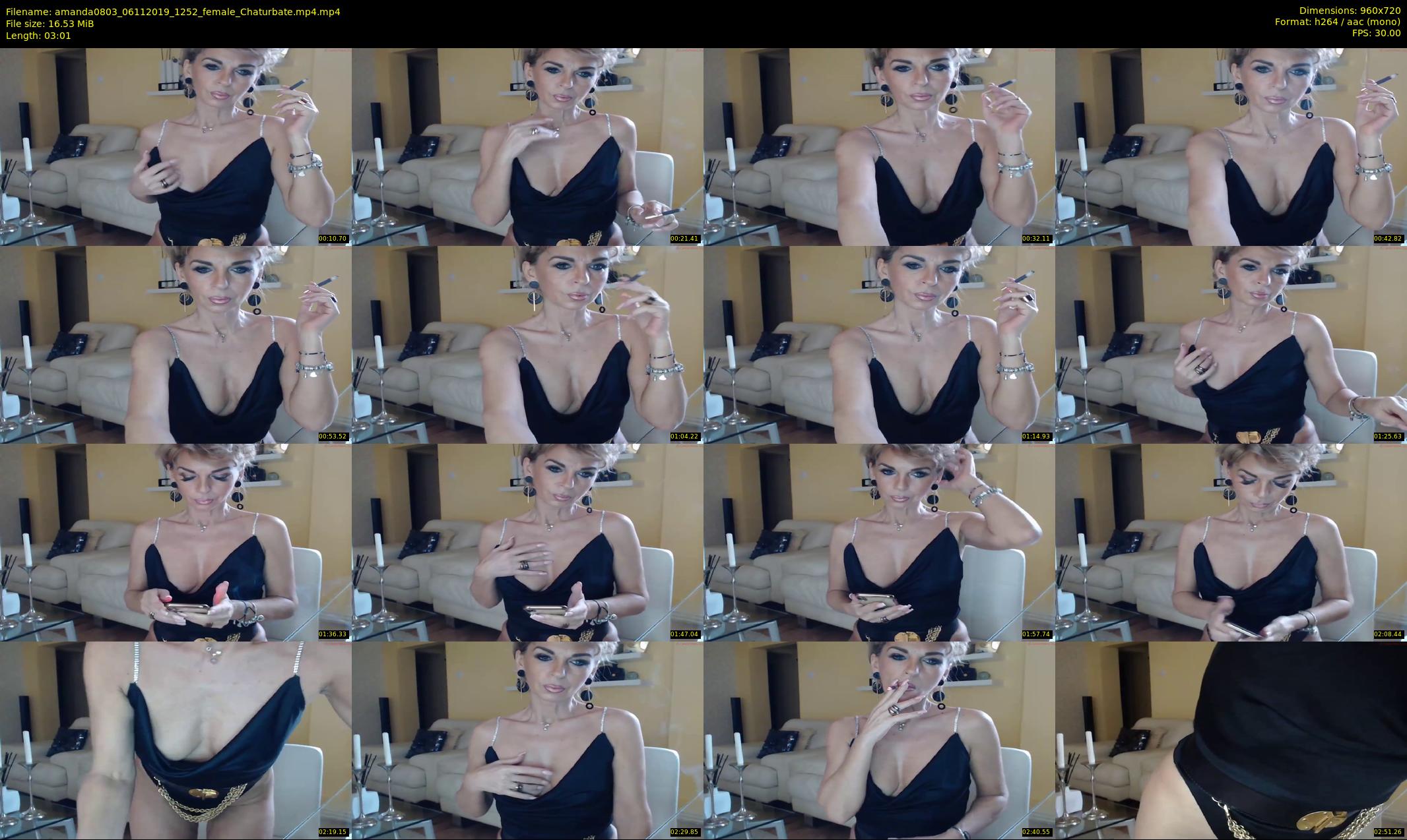 amanda0803 — 4 minute Chaturbate female cam show recording, 720p, Nov 6, 2019