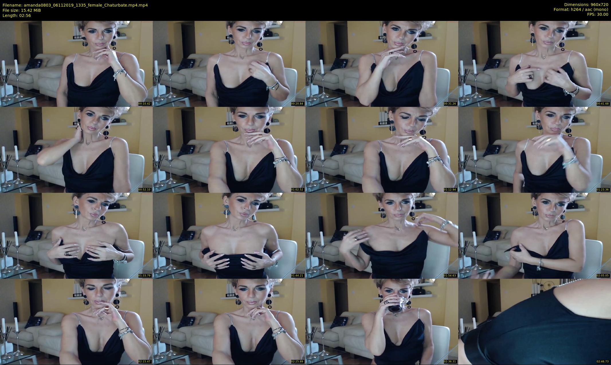 amanda0803 — 3 minute Chaturbate female cam show recording, 720p, Nov 6, 2019