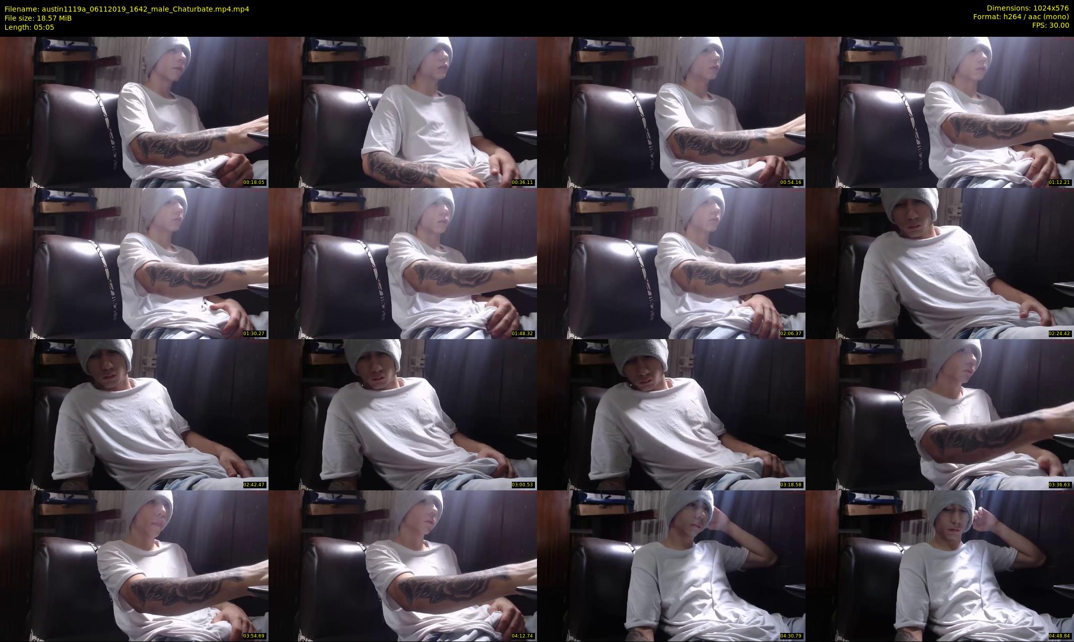 austin1119a — 6 minute Chaturbate male cam show recording, 480p, Nov 6, 2019