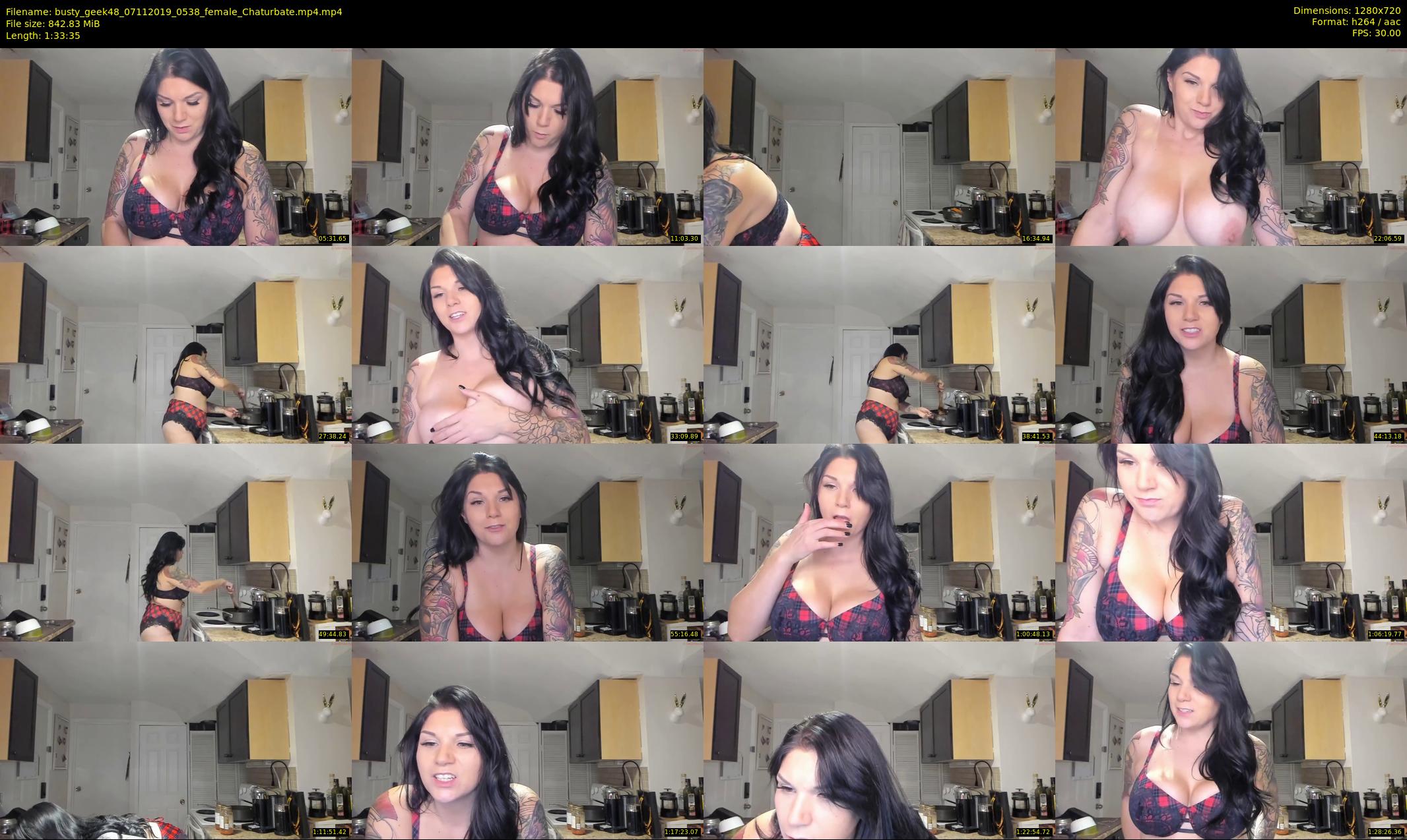busty_geek48 — 94 minute Chaturbate female cam show recording, 720p, Nov 7, 2019