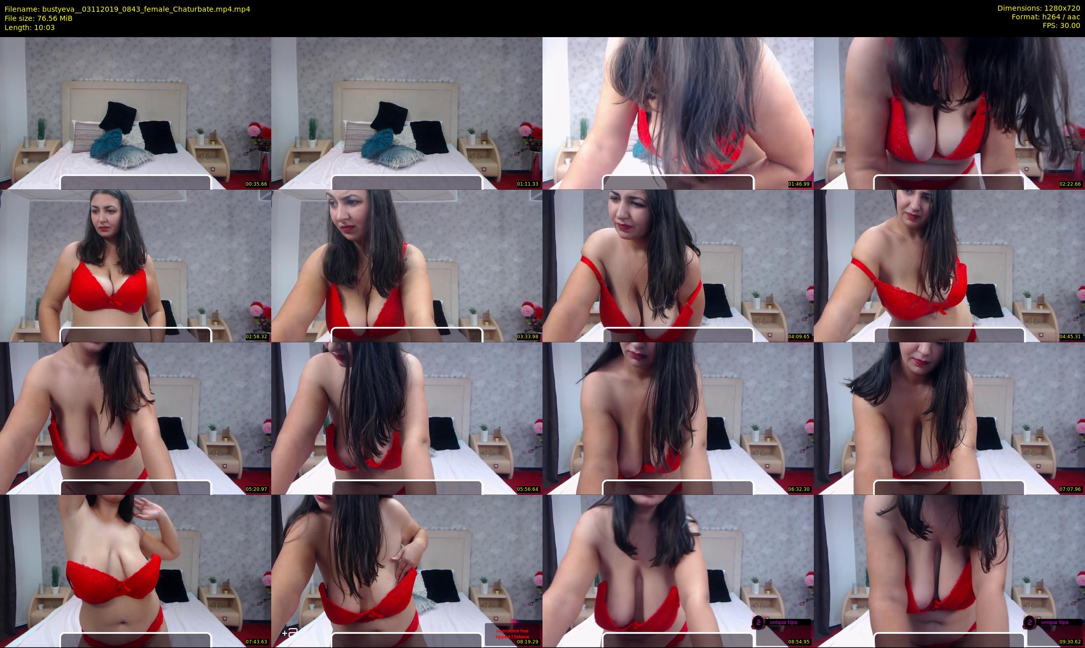bustyeva_ — 11 minute Chaturbate female cam show recording, 720p, Nov 3, 2019