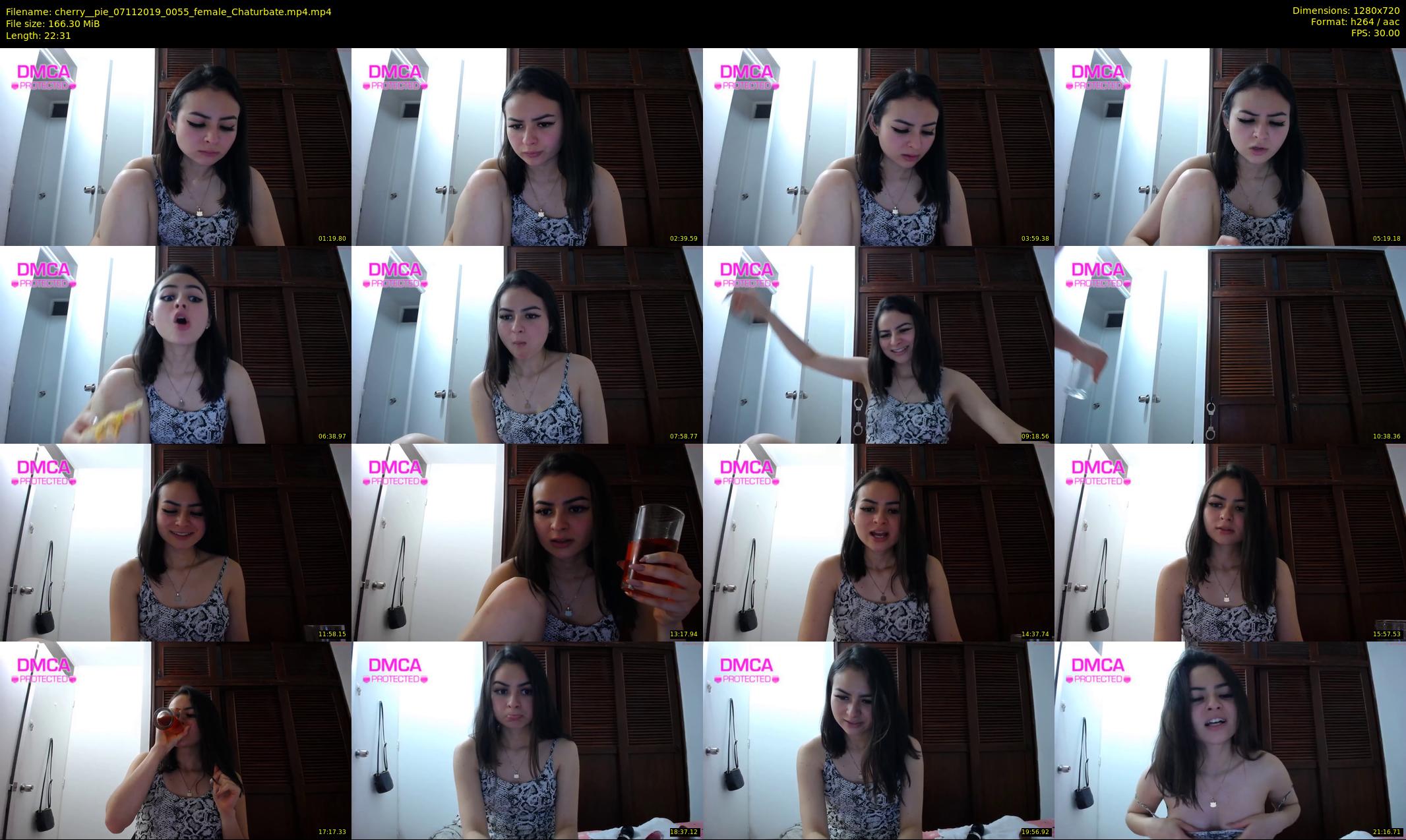 cherry__pie — 23 minute Chaturbate female cam show recording, 720p, Nov 7, 2019