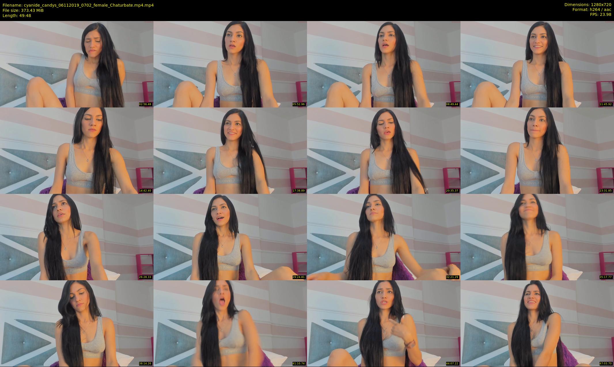 cyanide_candys — 50 minute Chaturbate female cam show recording, 720p, Nov 6, 2019