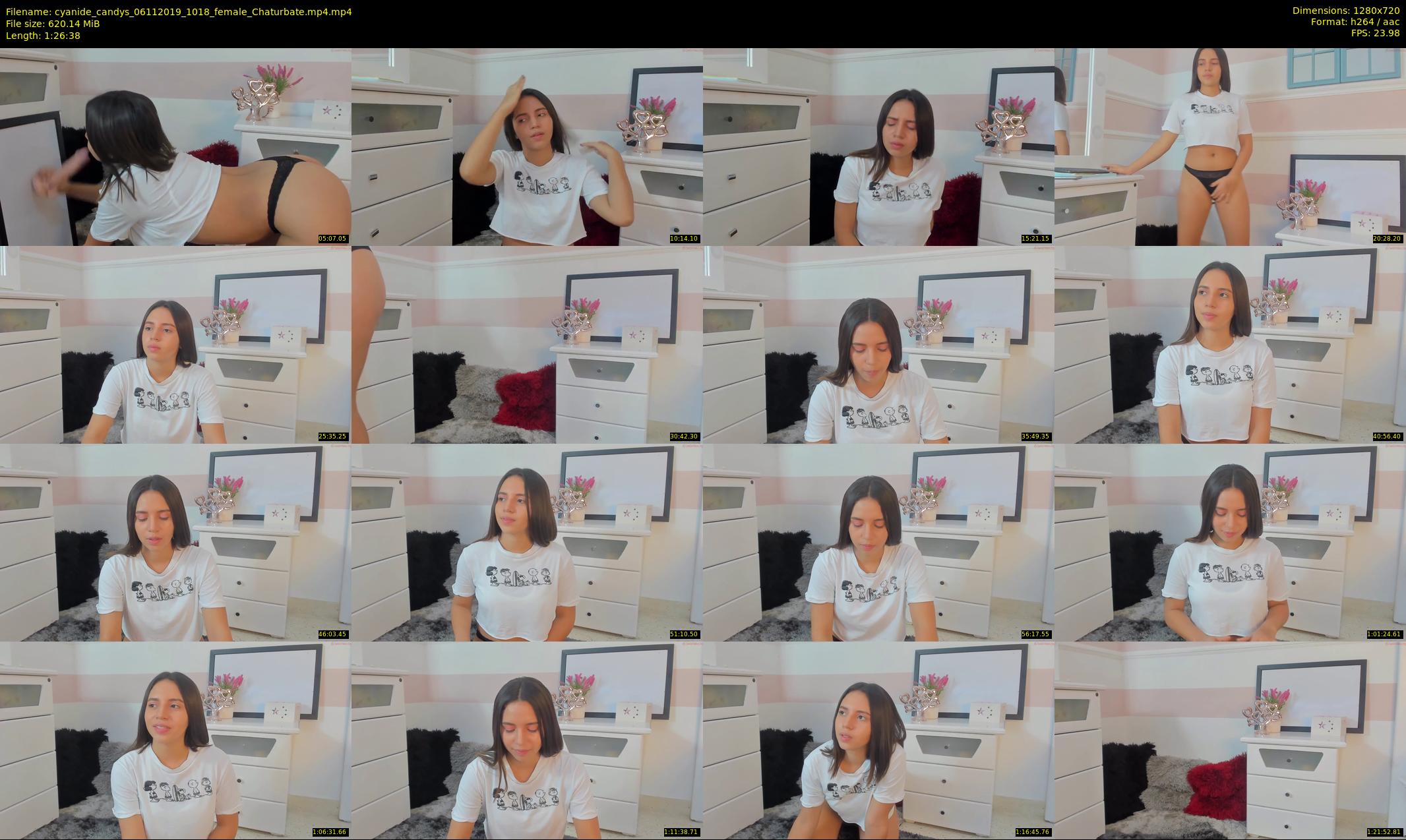 cyanide_candys — 87 minute Chaturbate female cam show recording, 720p, Nov 6, 2019