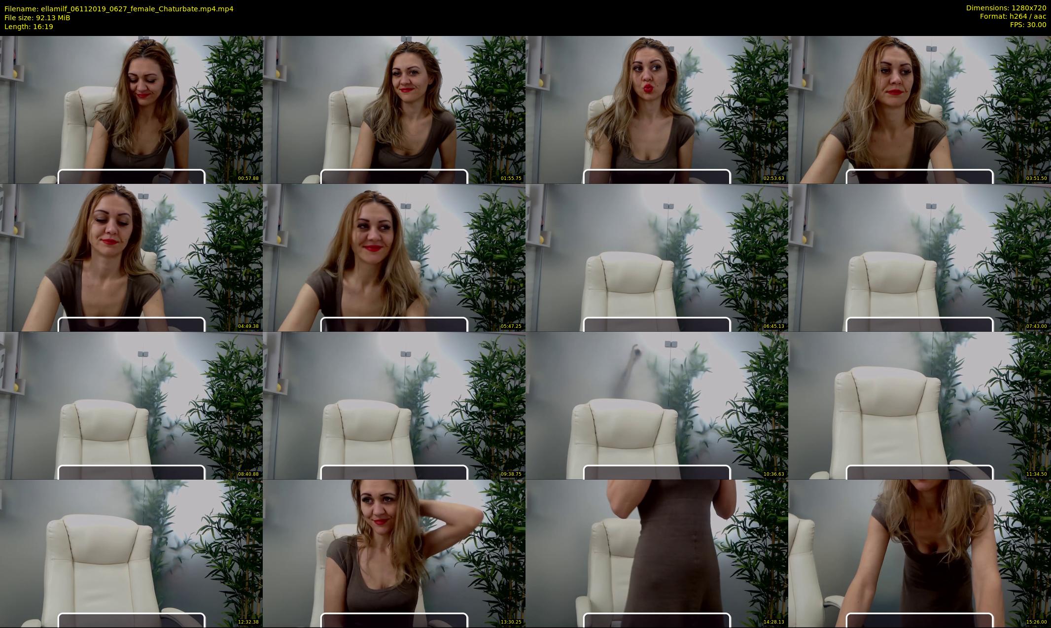 ellamilf — 17 minute Chaturbate female cam show recording, 720p, Nov 6, 2019
