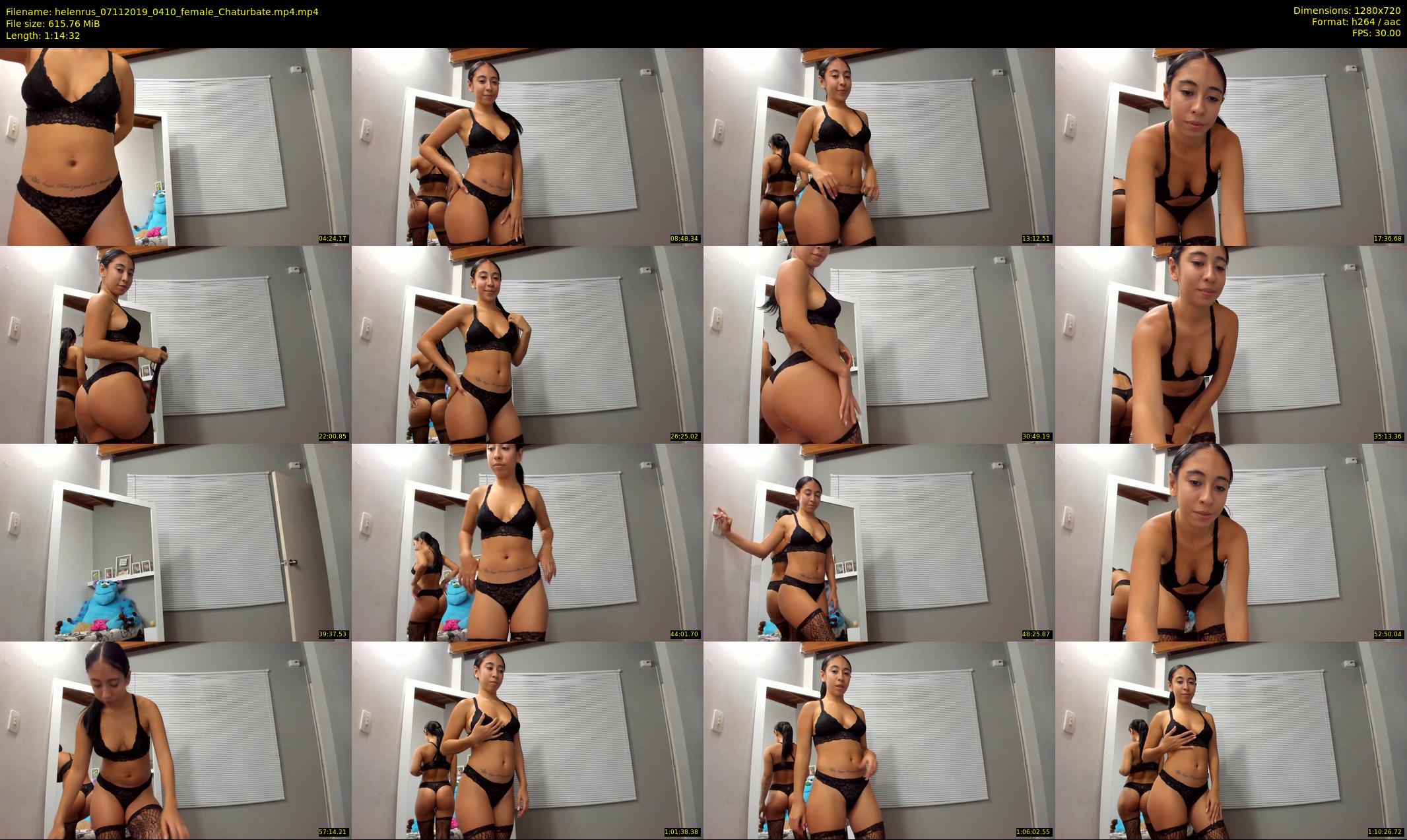 helenrus — 75 minute Chaturbate female cam show recording, 720p, Nov 7, 2019
