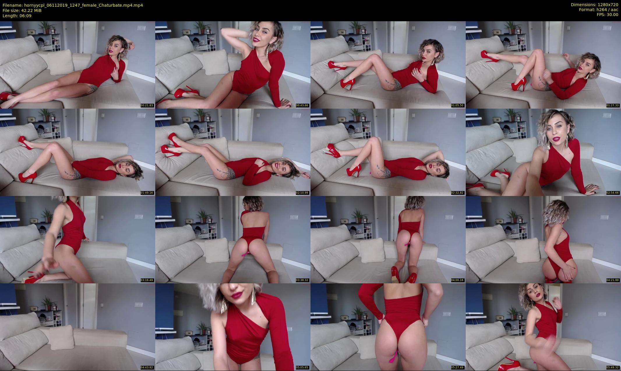 hornyycpl — 7 minute Chaturbate couple cam show recording, 720p, Nov 6, 2019
