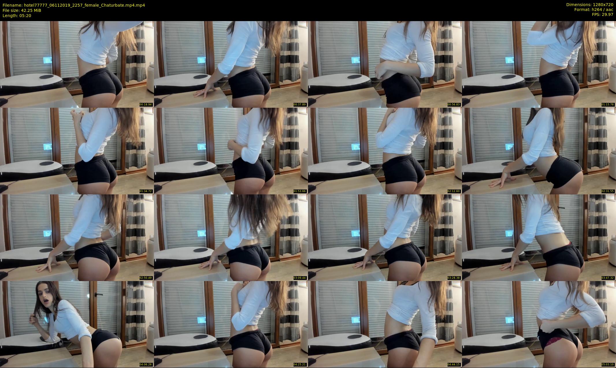 hotel77777 — 6 minute Chaturbate female cam show recording, 720p, Nov 6, 2019