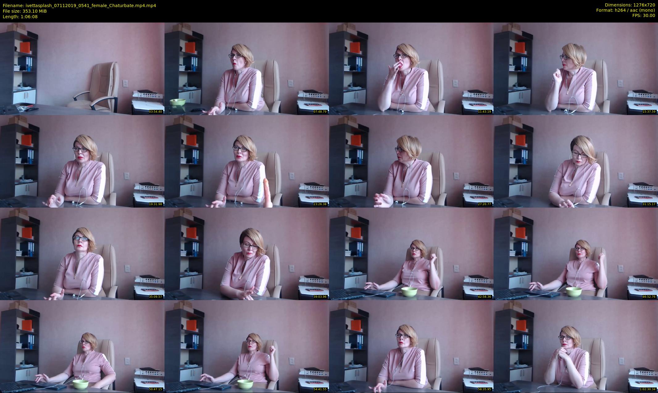 ivettasplash — 67 minute Chaturbate female cam show recording, 720p, Nov 7, 2019