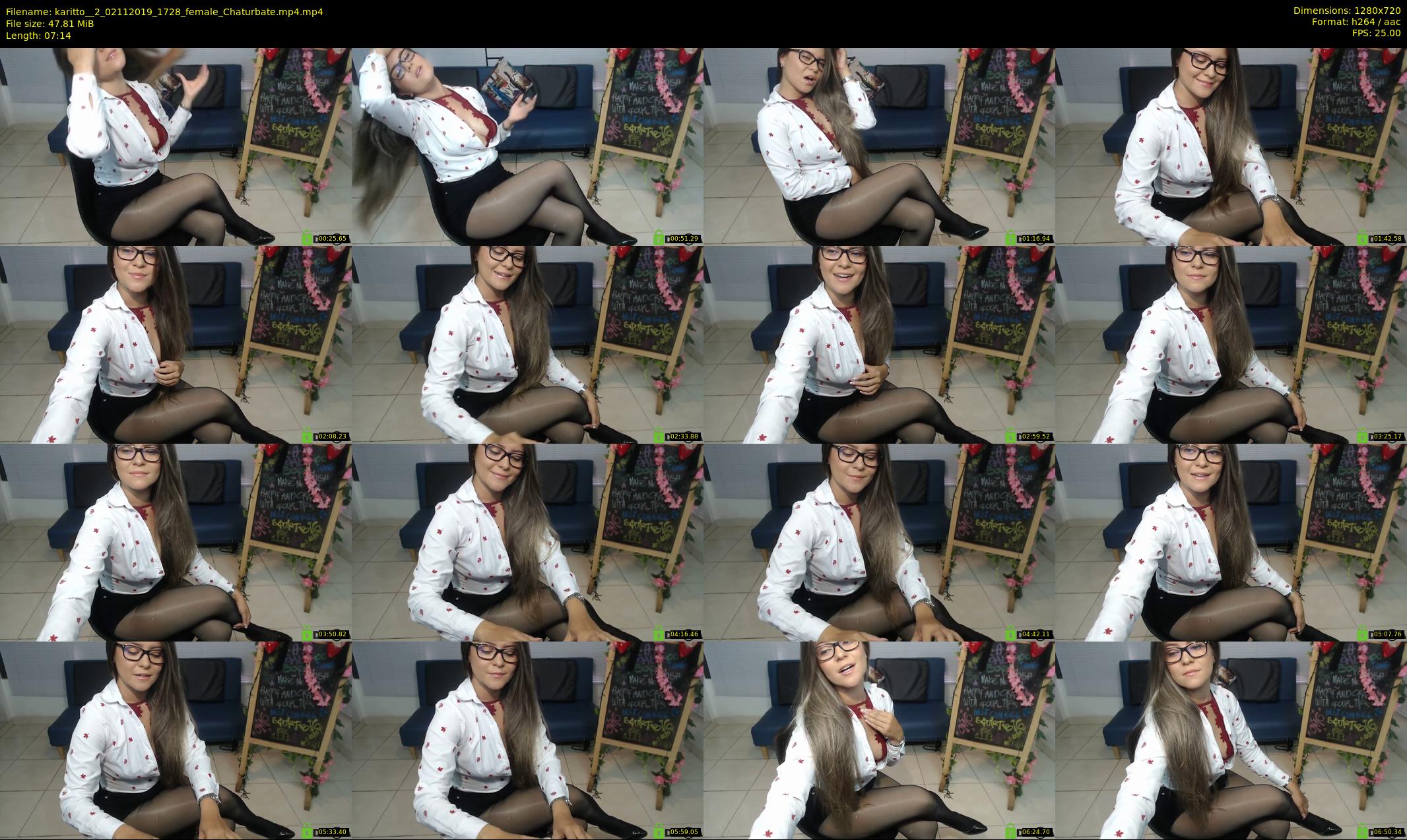 karitto__2 — 8 minute Chaturbate female cam show recording, 720p, Nov 2, 2019
